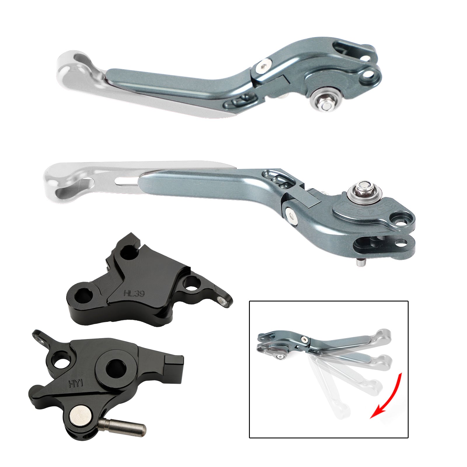 Adjustable Clutch Brake Lever fit for CFMOTO 700CL-X Heritage 2021-2024