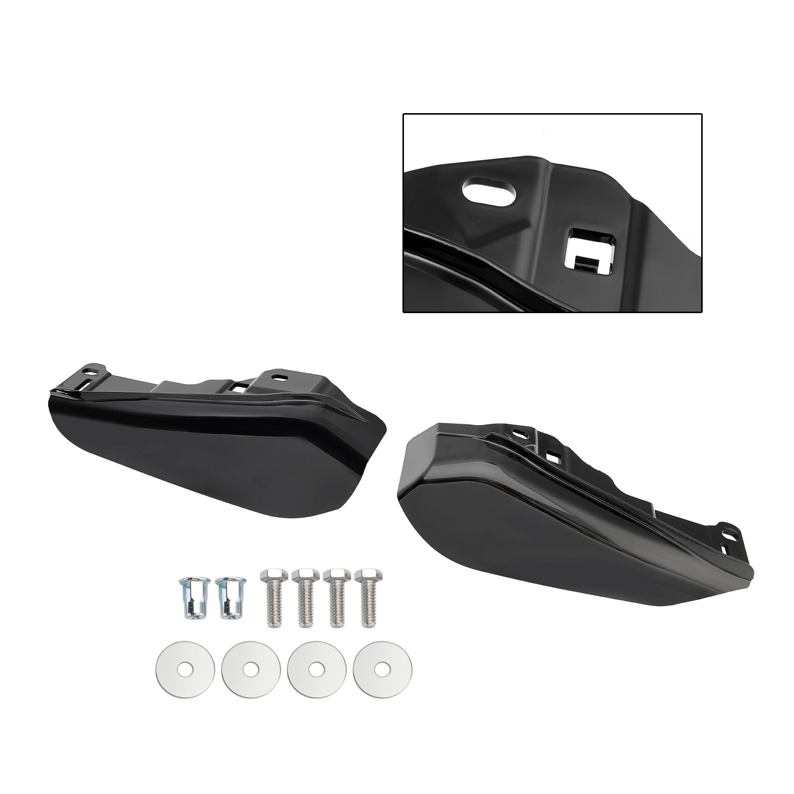 Mid-Frame Air Heat Deflector fit for Touring CVO Street Glide Road Glide 23-2024