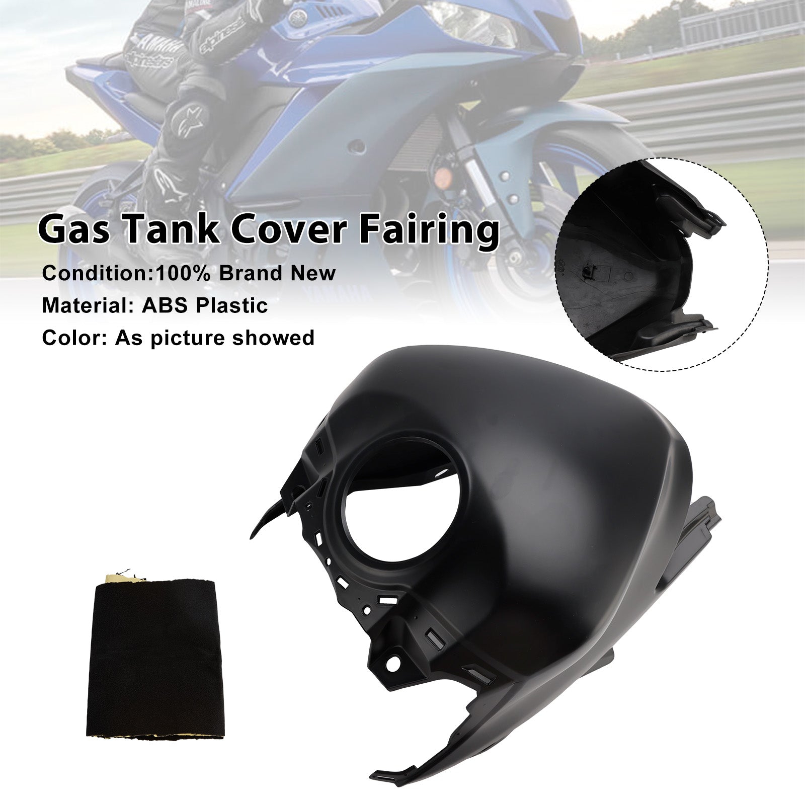 Gas Tank Cover Fairing Protector For Yamaha YZF-R3 R25 2025-2026