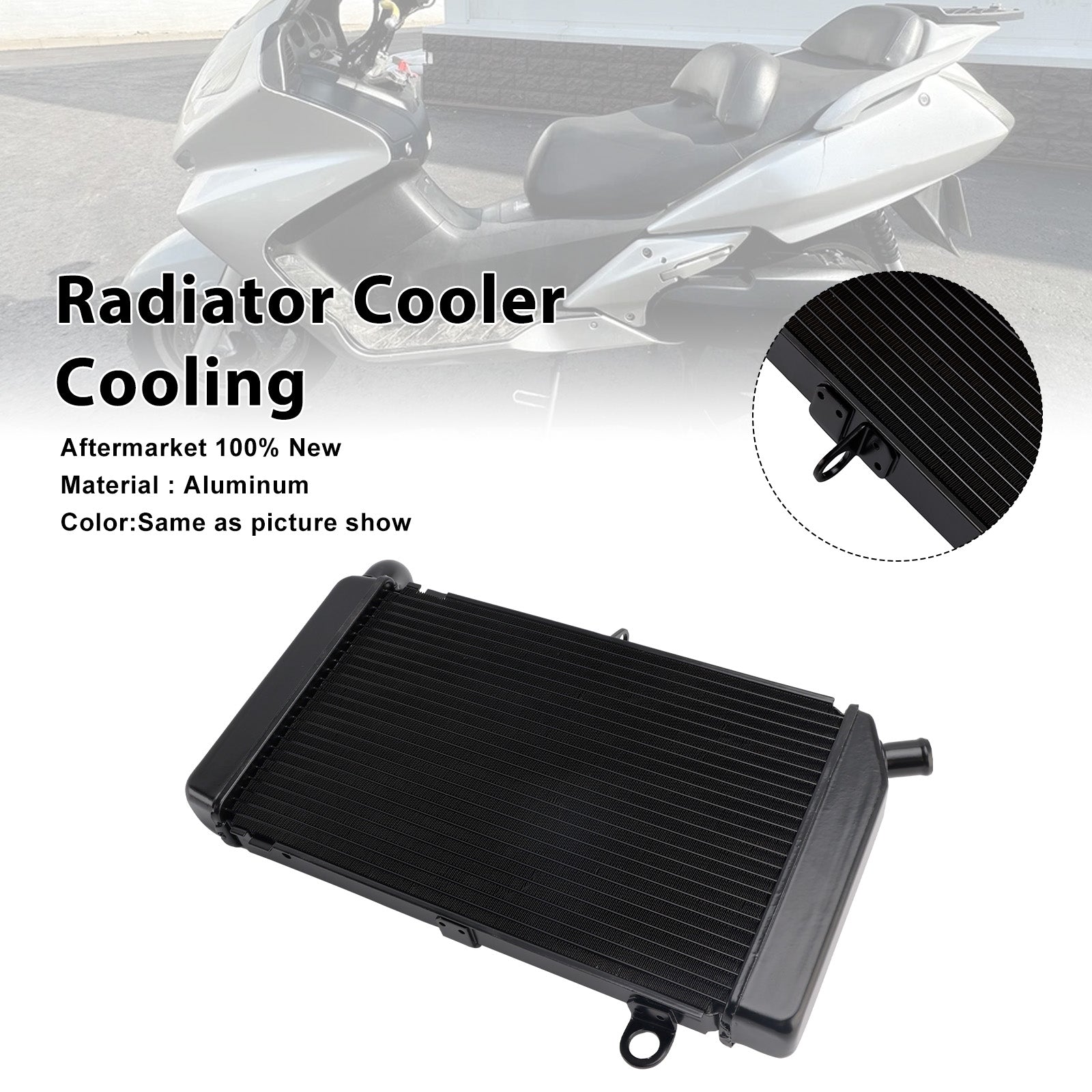 2002-2004 Honda Silverwing FSC400 Radiator Cooler Cooling