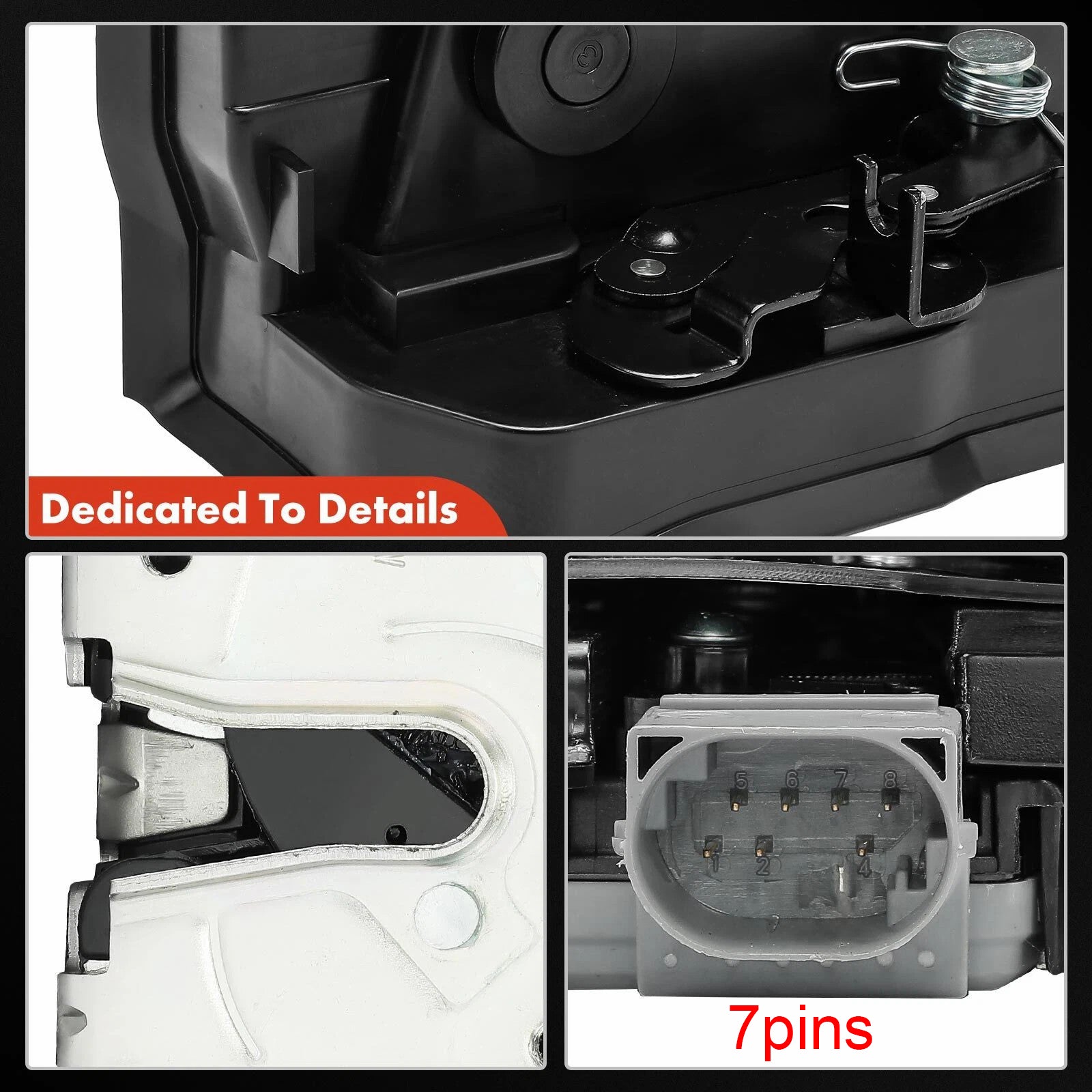 2000/01-2003/09 BMW X5 E53 4.4i 4398 ccm, 210 KW, 286 PS& Pair Front Door Lock Latch Catch Actuator 51218402537/540