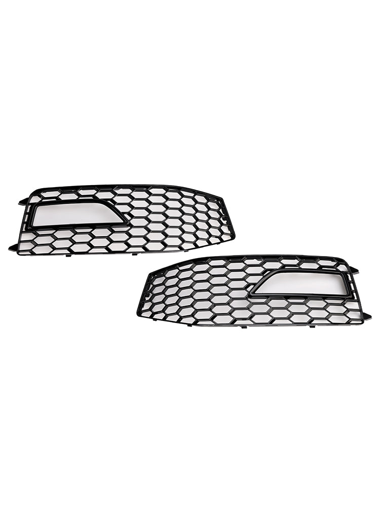 2013-2015 Audi A4 S-line S4 2PCS Bumper Fog Light Lamp Cover Grille Grill