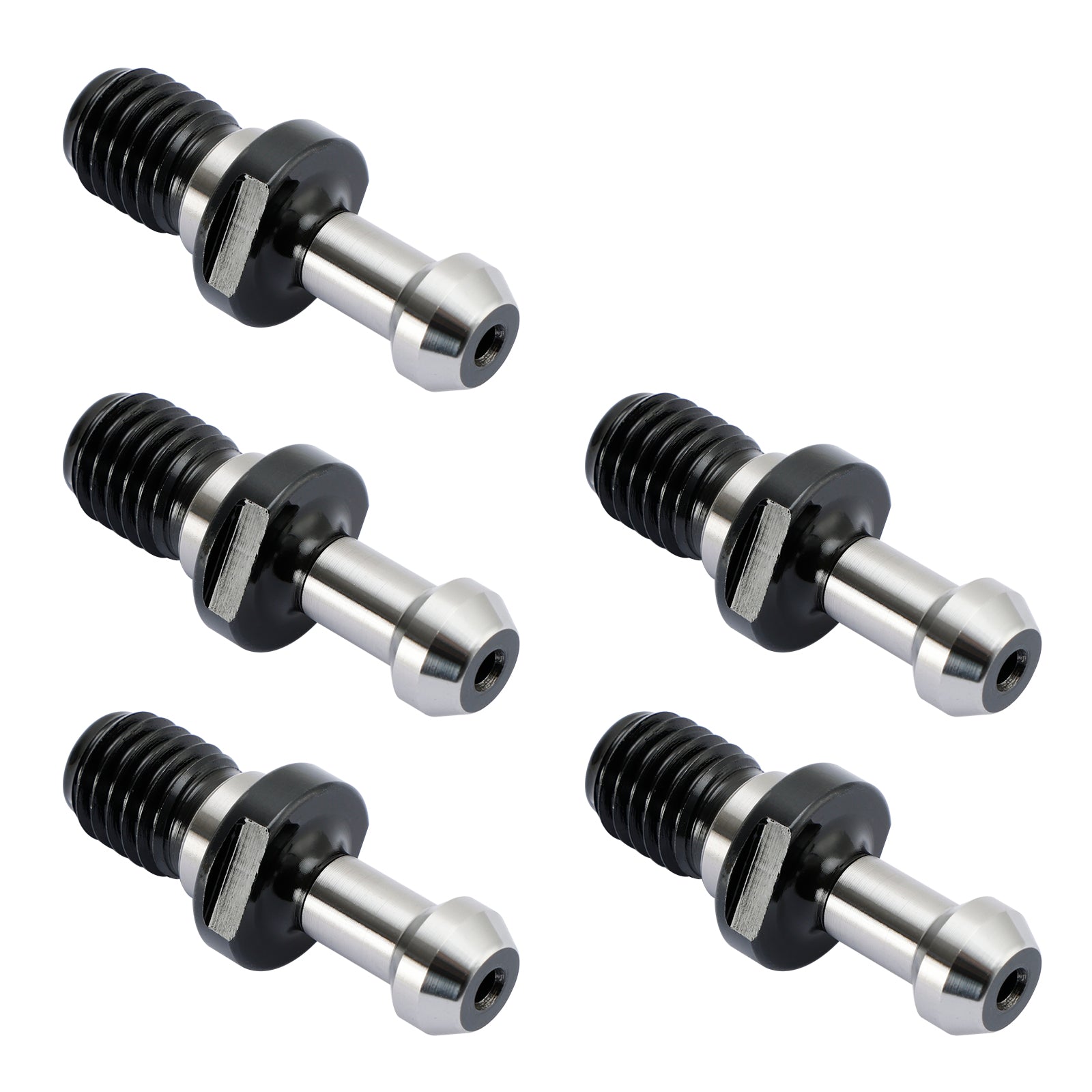 5Pcs CAT40 45~ Pull Stud Retention Knob Fits For Any Haas CAT40 CNC Silver