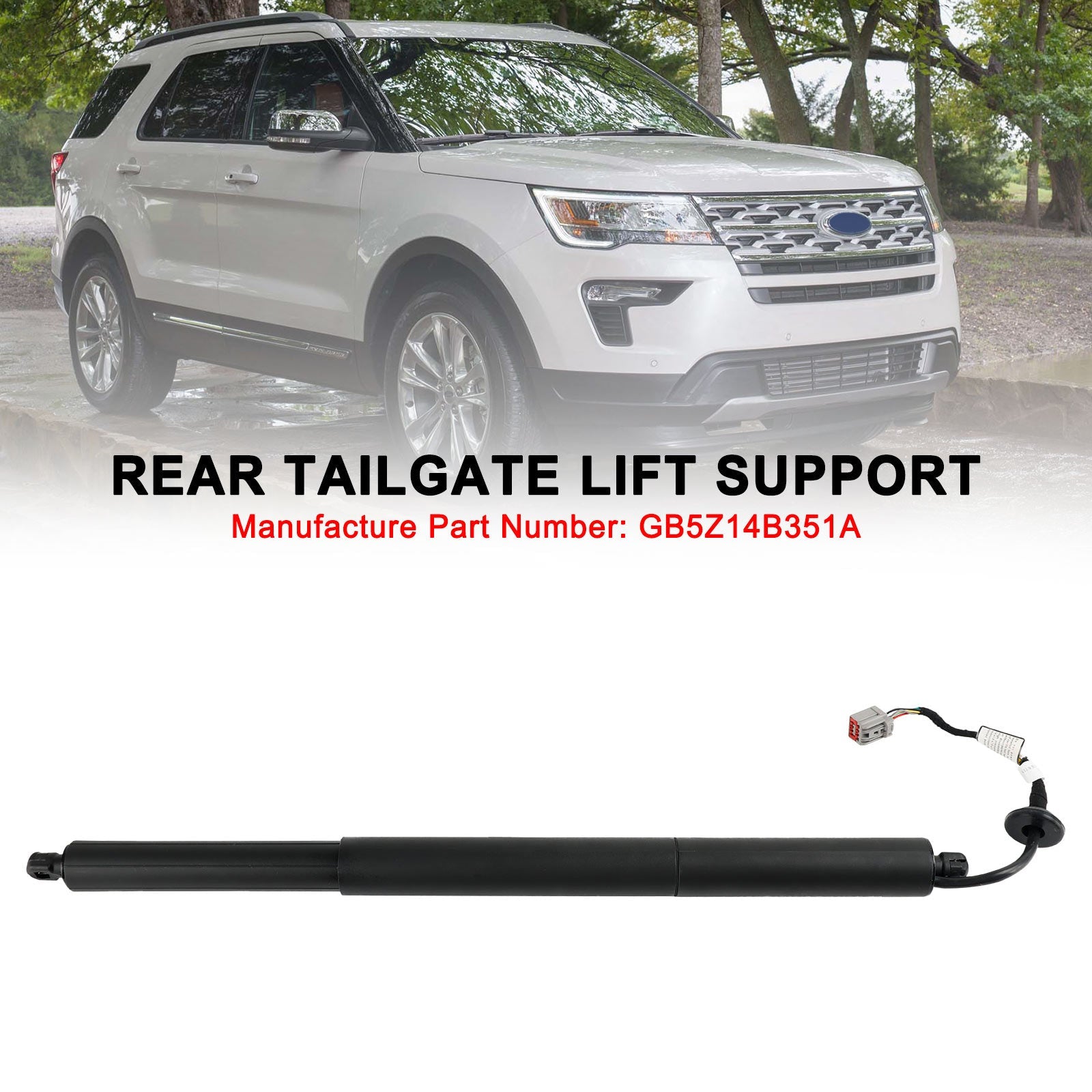 2016-2019 Ford Explorer Police Interceptor Utility Power Hatch Lift Support Rear LH Driver GB5Z14B351A
