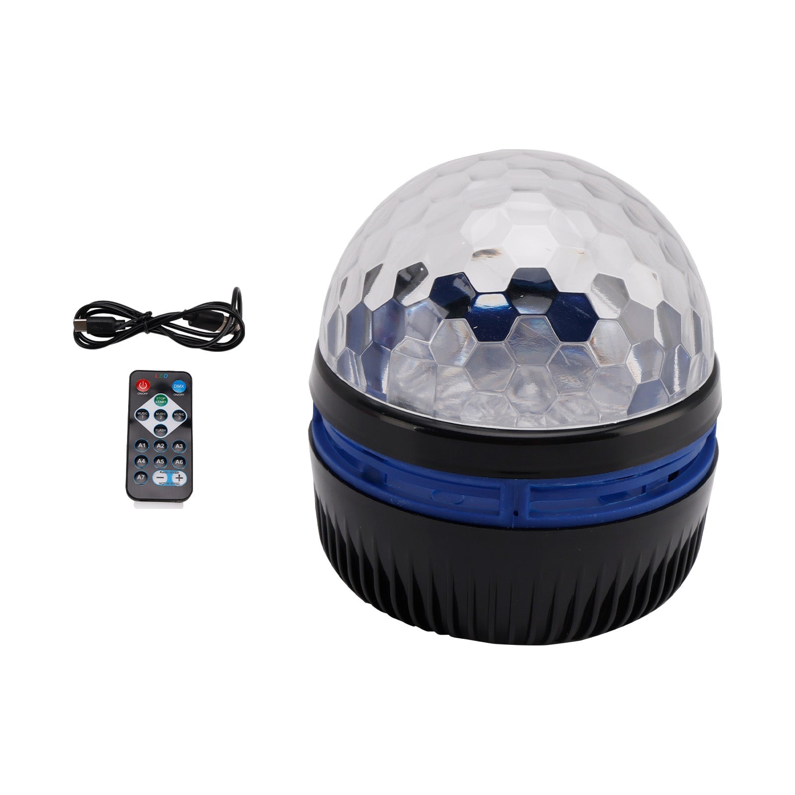 Ocean Wave Aurora Projector Lamp Colorful LED Night Light Remote Bedroom