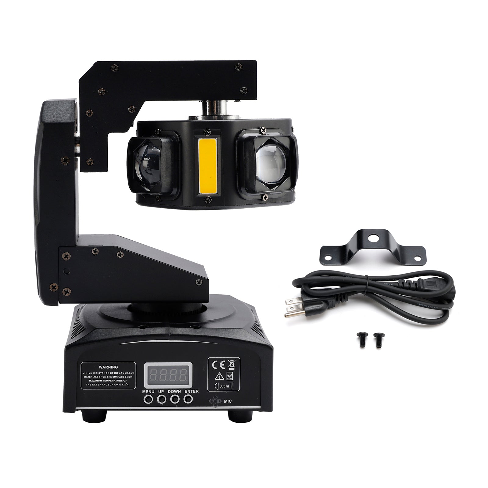 6LED Moving Head Light 3-Axis Beam Stage DMX Spot Disco Party Show Lighting