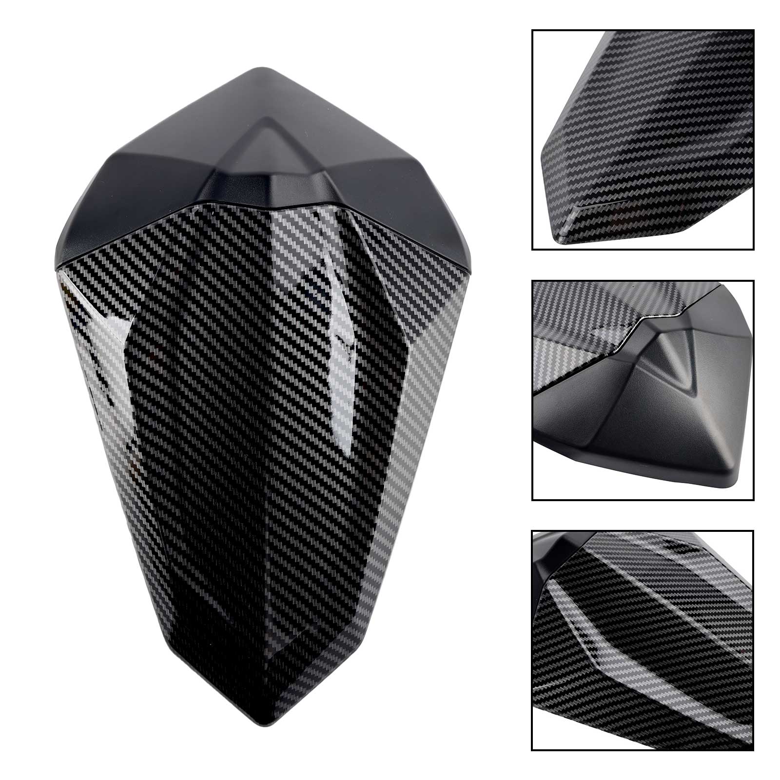 Tail Rear Seat Fairing Cowl for Kawasaki Ninja 500 EX500R Z500 24-25 Carbon