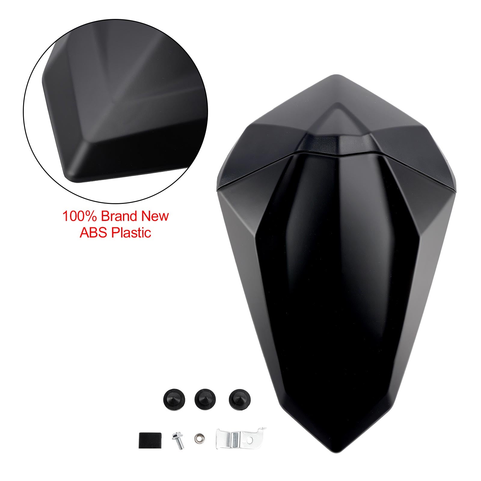 Tail Rear Seat Fairing Cowl for Kawasaki Ninja 500 EX500R Z500 24-25 Matt Black