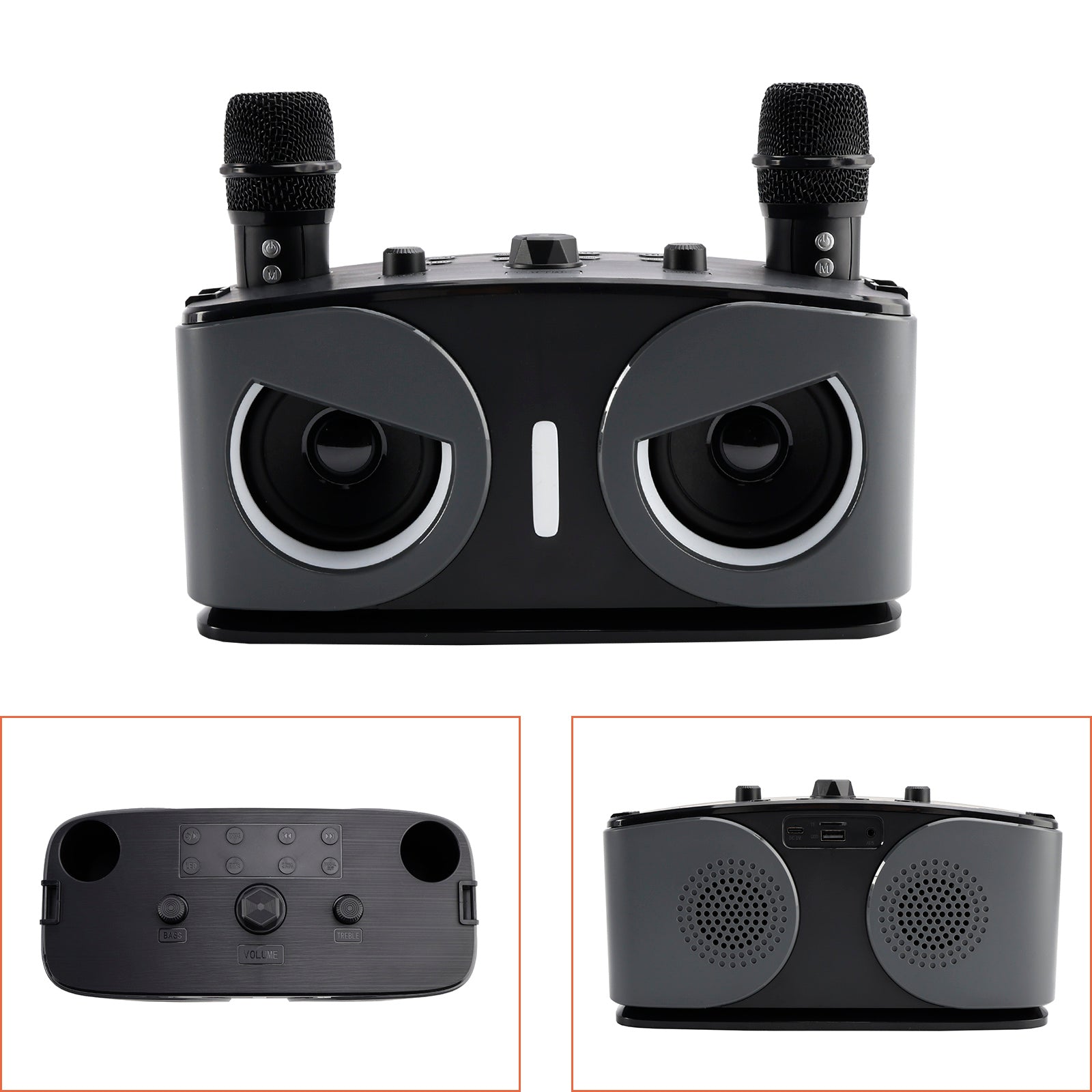 Wireless Bluetooth Speaker 20W High Power Home Theater Karaoke All-in-One Audio