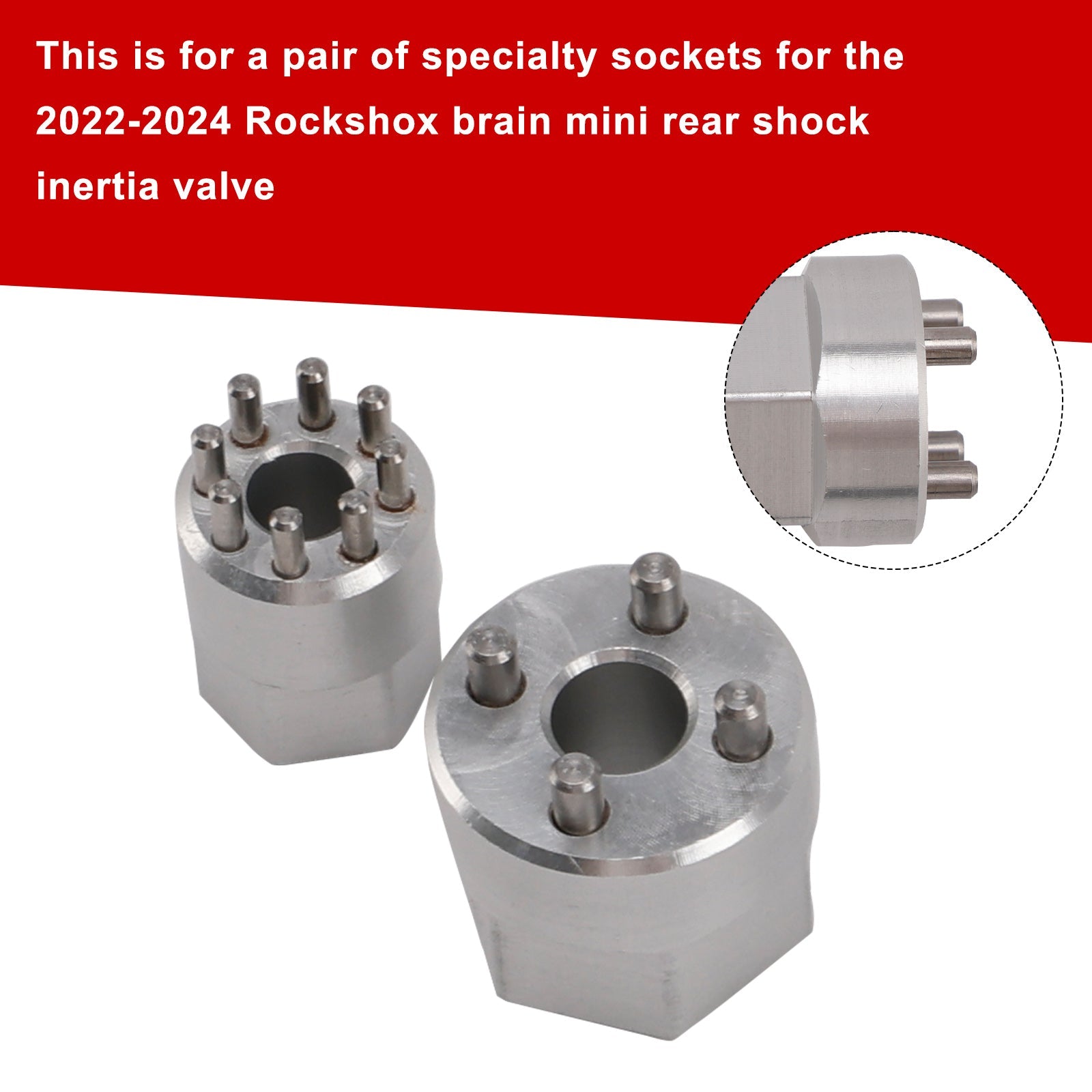 RockShox Brain Inertia Valve Tool 2022-2024?CSocket Set for Specialized MINI Shock