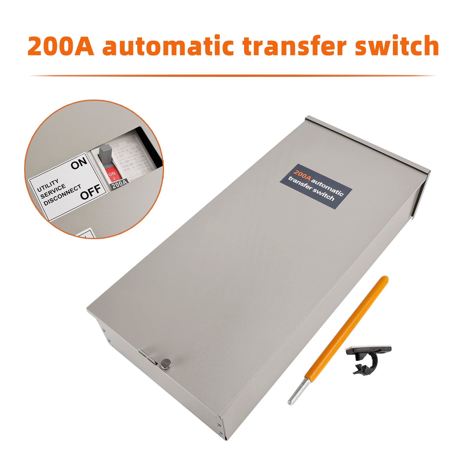 RXSW200A3 200-Amp 120/240-Volt Single-Phase Automatic Transfer Switch