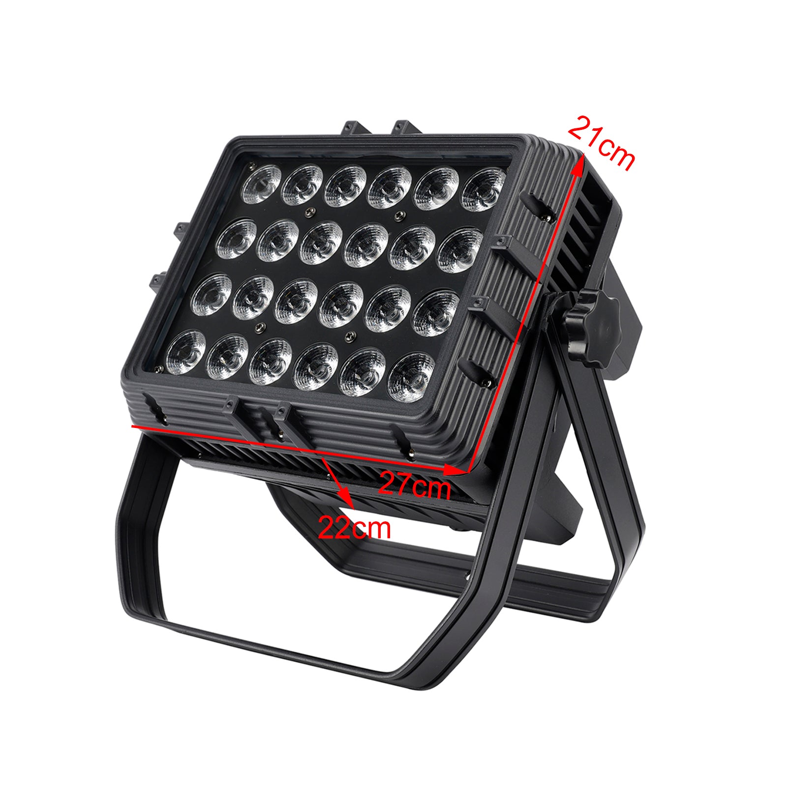 200W LED Flood Par Light 24x15w 6In1 Waterproof City Color LED Stage Light