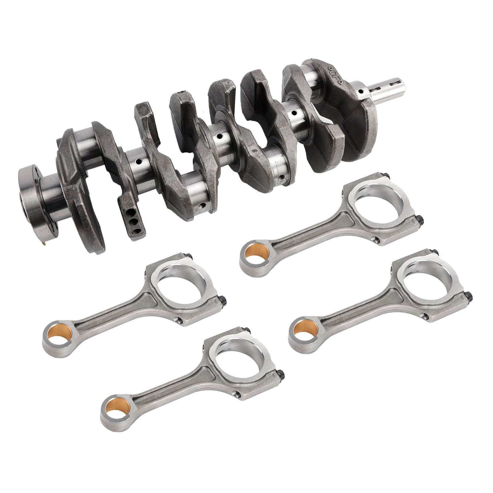 Engine Crankshaft w/ Connecting Rod For 10-18 kia Hyundai Sonata Kia Forte 2.4L
