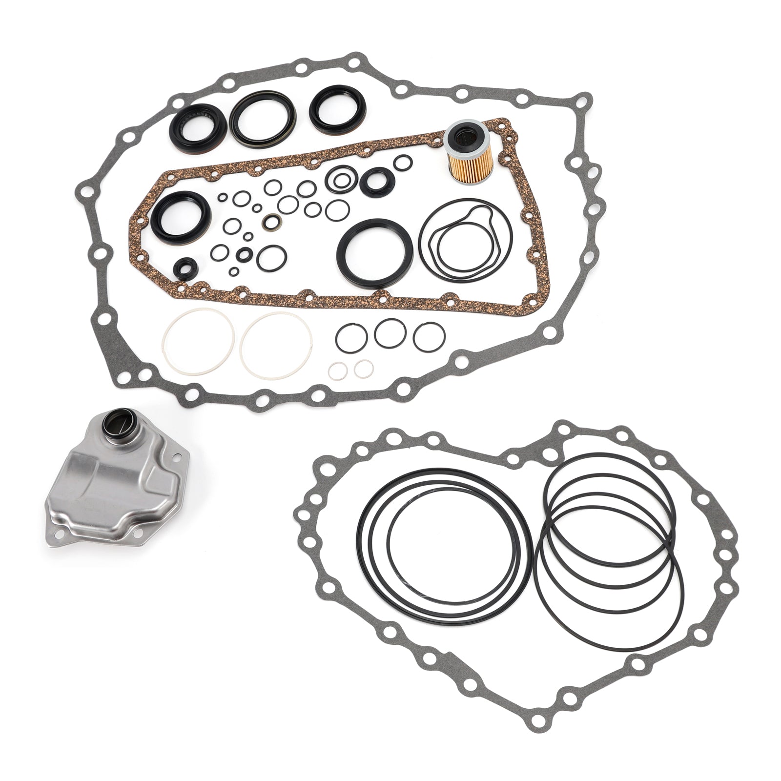Transmission CVT Pulley 25T W/Belt+Chain & Rebuild Kit RE0F10A JF011E For Nissan