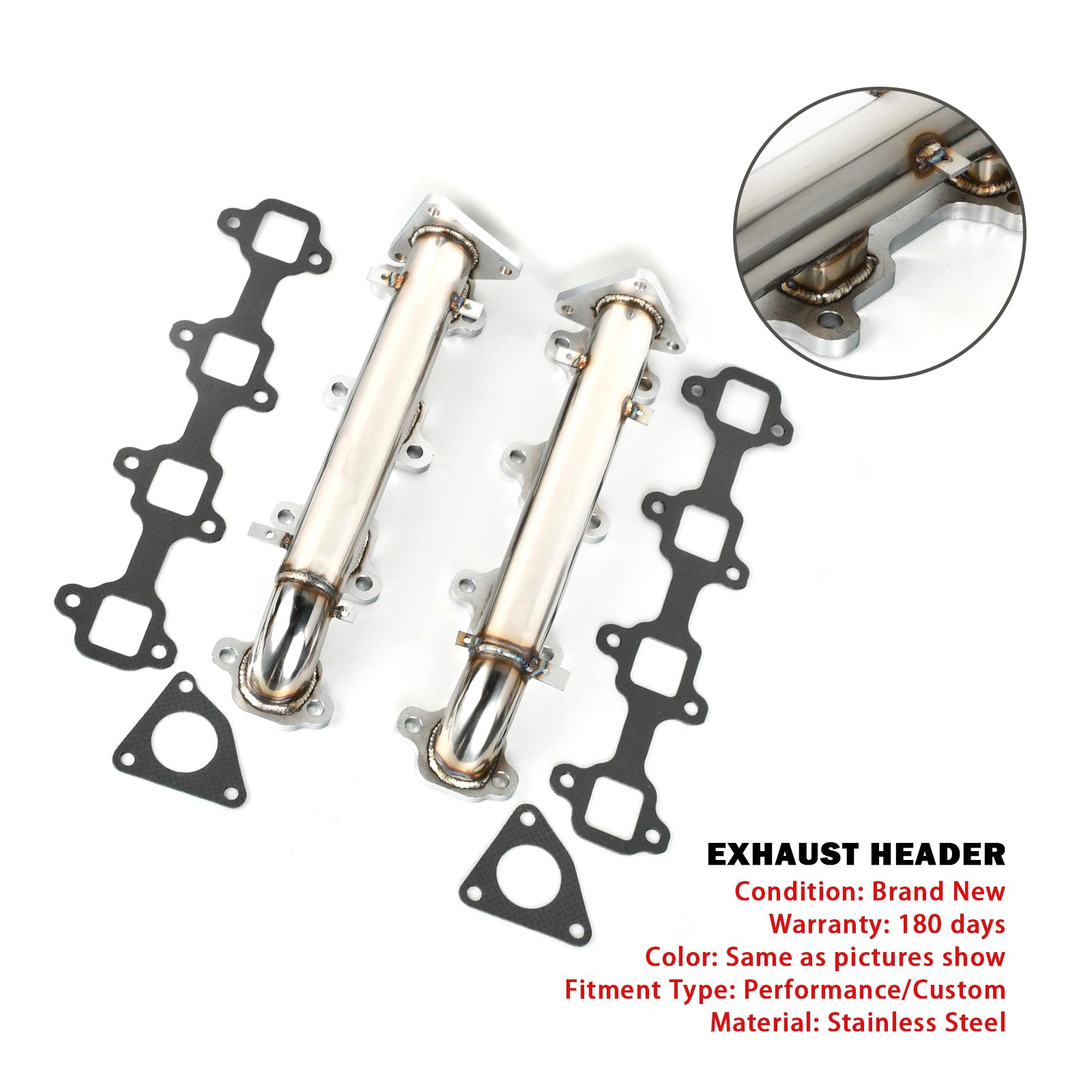 Stainless Exhaust Manifold Header Fit Chevy Fit Duramax Diesel 6.6L 2001-2016