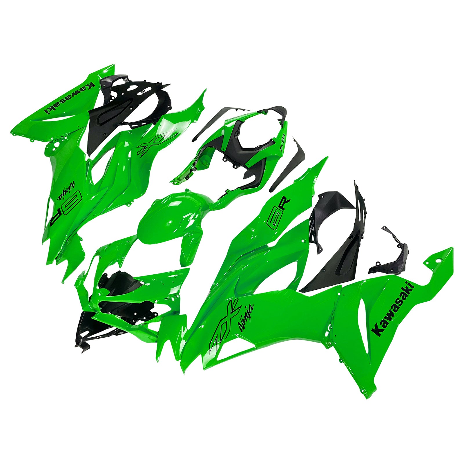 Kawasaki ZX6R 2019-2023 Fairing Kit Bodywork Plastic ABS