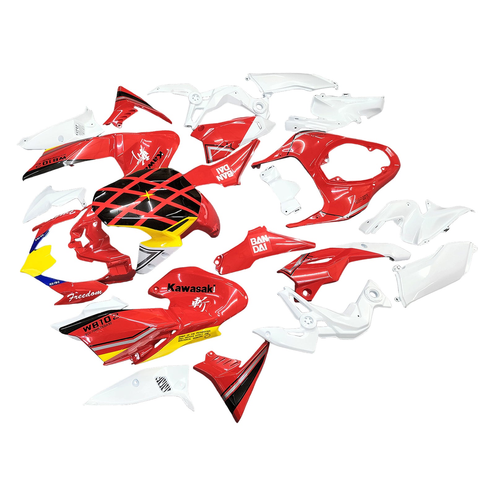 Kawasaki Z900 2020-2024 Fairing Kit Bodywork Plastic ABS