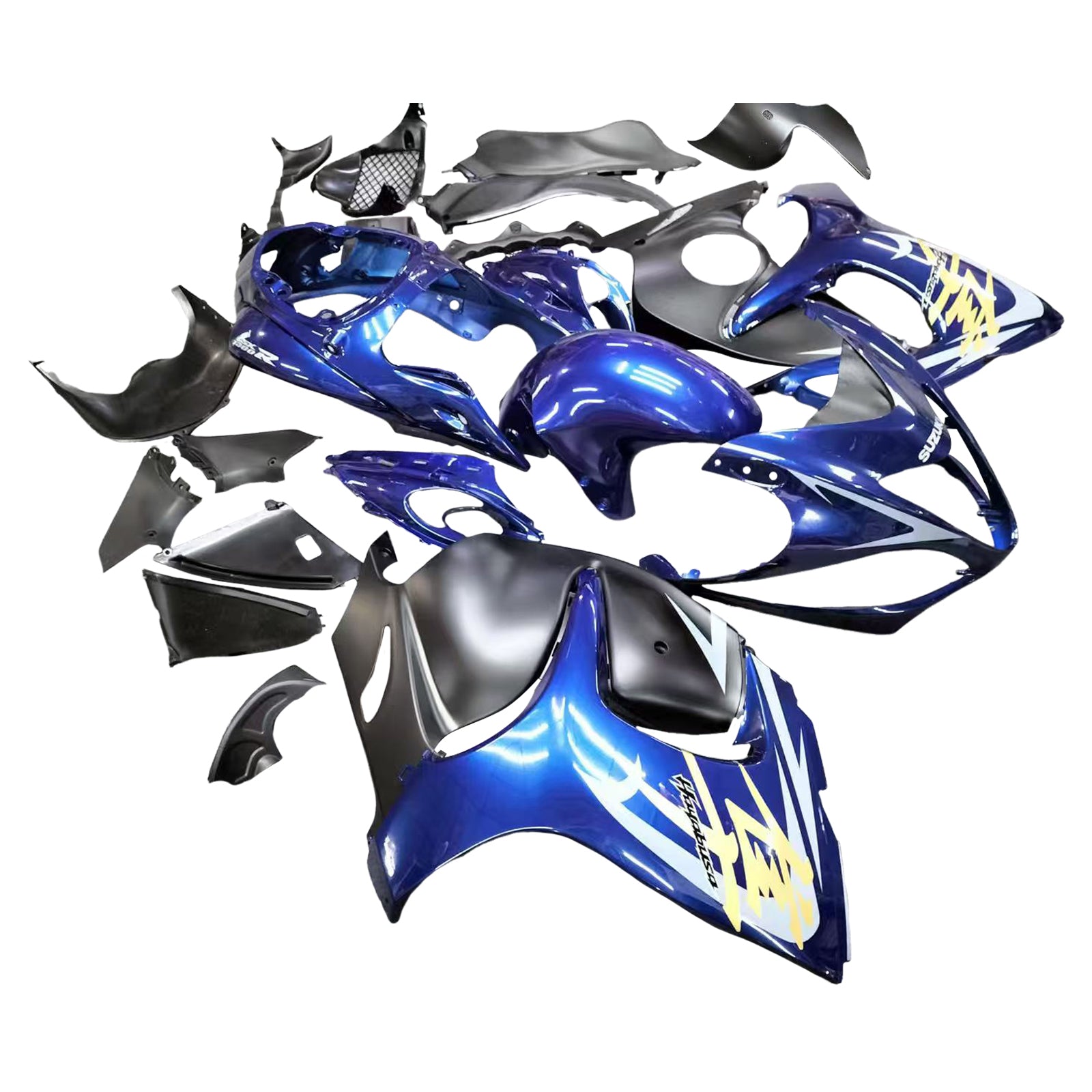 Amotopart Suzuki Hayabusa GSX1300R 2008-2020 Fairing Kit Bodywork Plastic ABS
