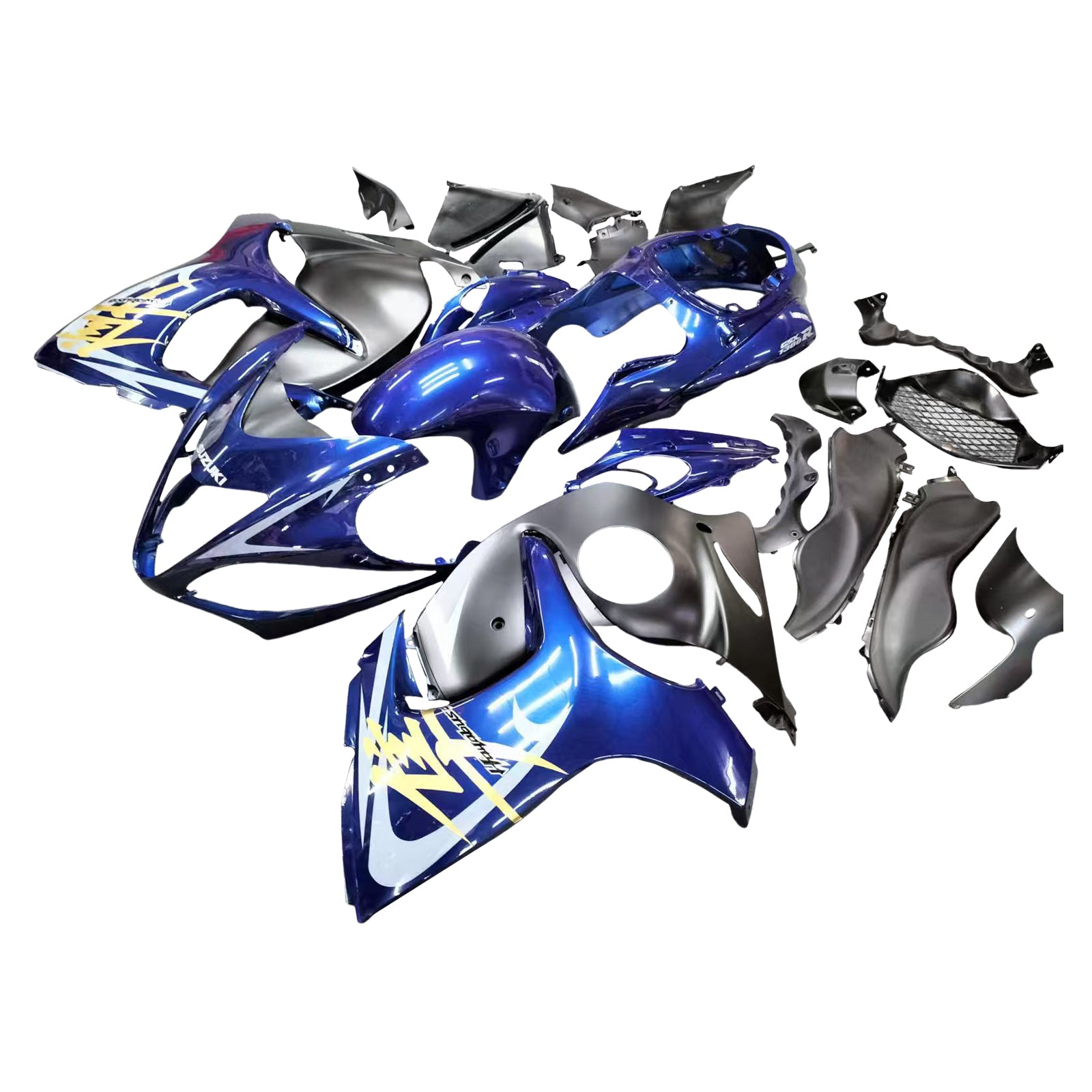 Amotopart Suzuki Hayabusa GSX1300R 2008-2020 Fairing Kit Bodywork Plastic ABS