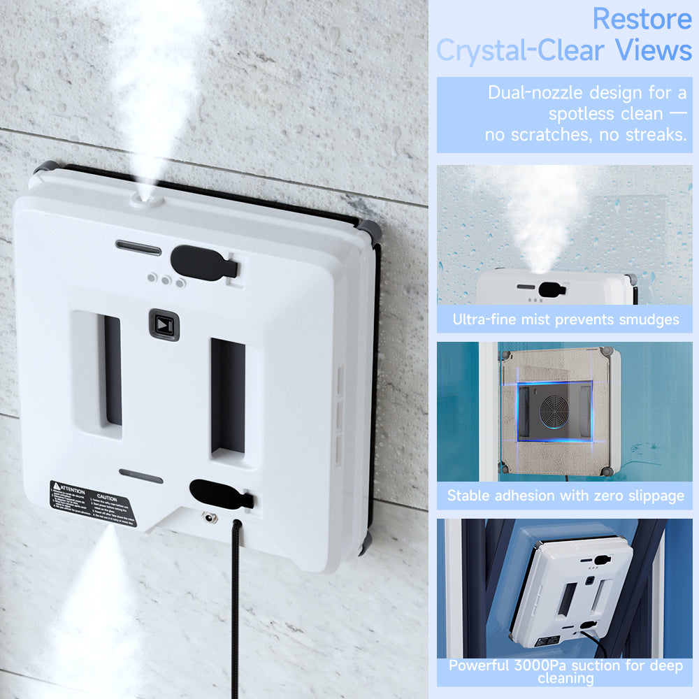 Mini vacuum robot Window cleaning robot Window robot Intelligent planning