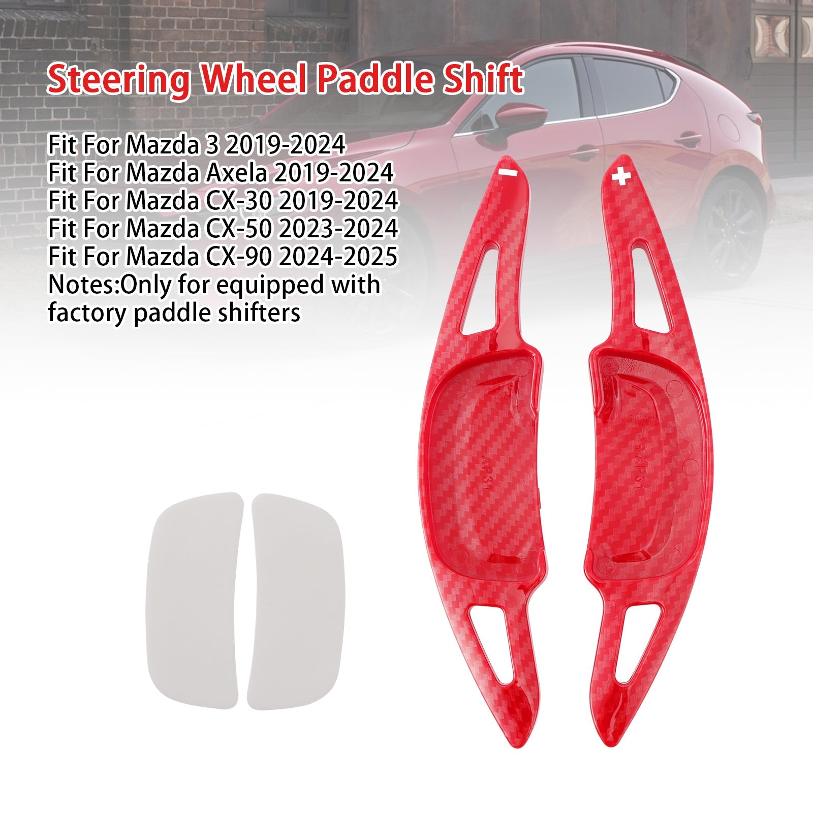 Steering Wheel Paddle Shifter Extension For Mazda 3 CX-30
