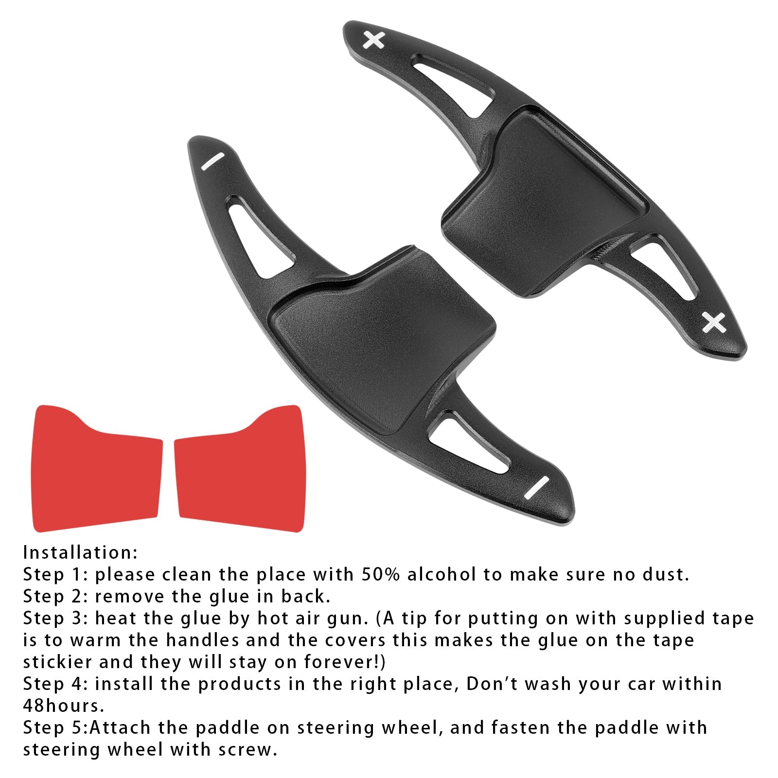 2013-2019 Ford Explorer Steering Wheel Paddle Shifter Extension For Aluminium