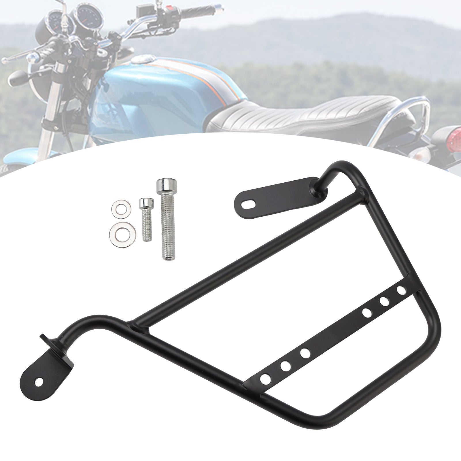 2024-2025 Cfmoto 450Mt Side Bag Racks Saddlebag Mounting Bracket Black