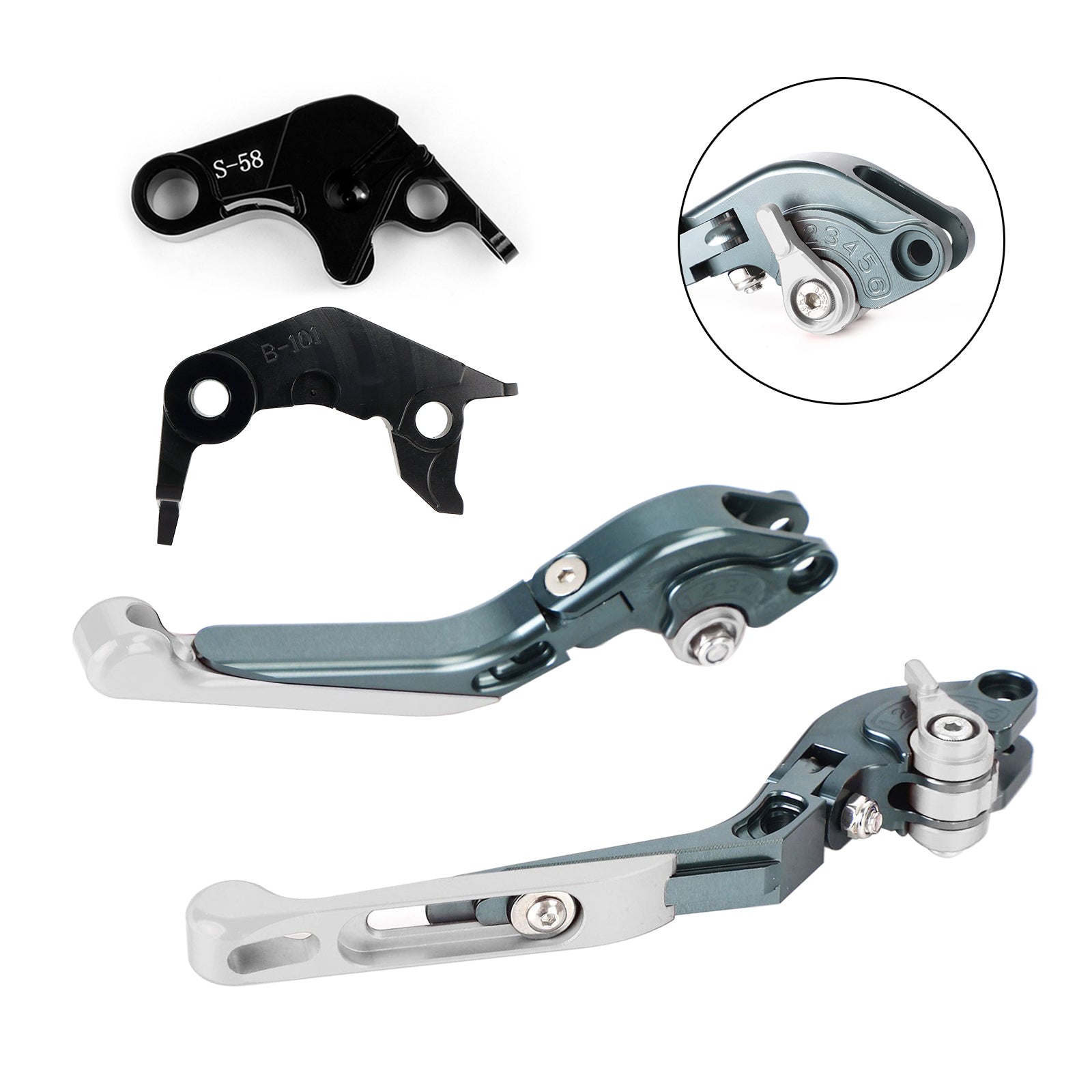Adjustable Clutch Brake Lever fit for YAMAHA YZF R7 MT-10/SP FZ-10/SP 2022-23