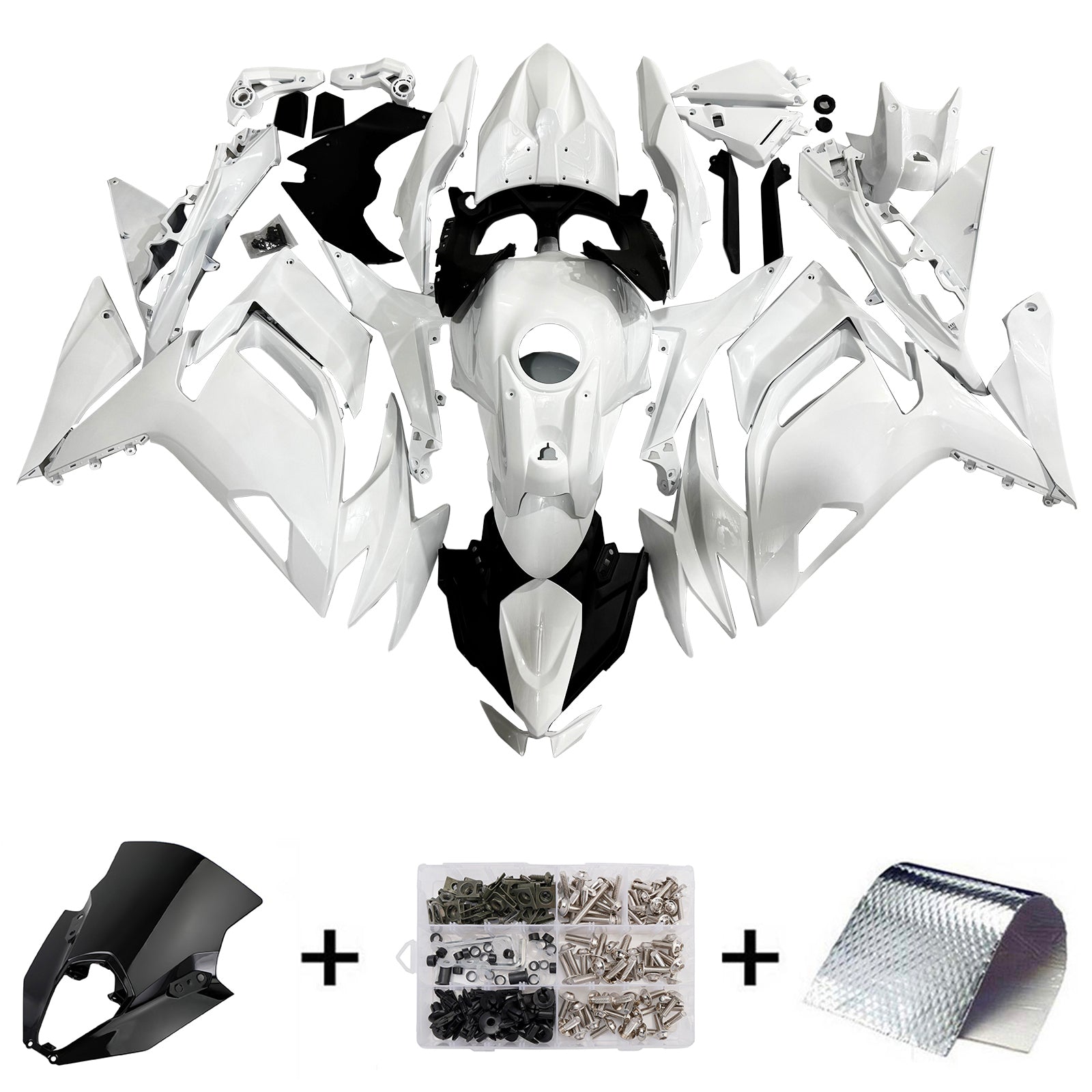 Injection Fairing Kit Bodywork ABS fit For Kawasaki ER-6F Ninja650 2020-2026