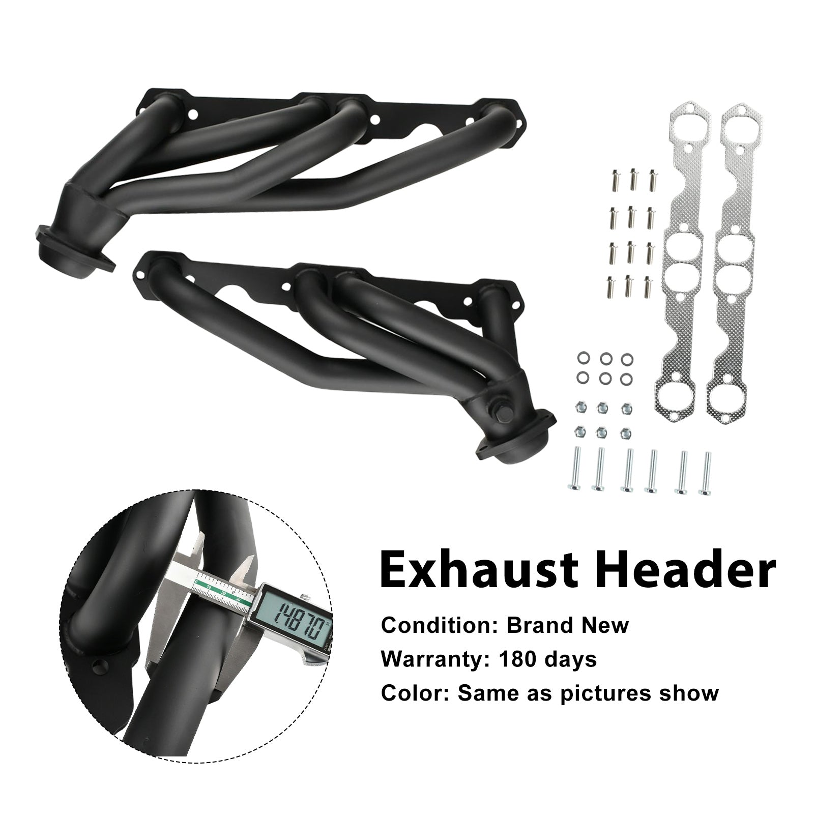 Header Exhaust Manifold Fit Chevy 1988-1997 Fit GMC 5.0/5.7 V8 C/K Truck