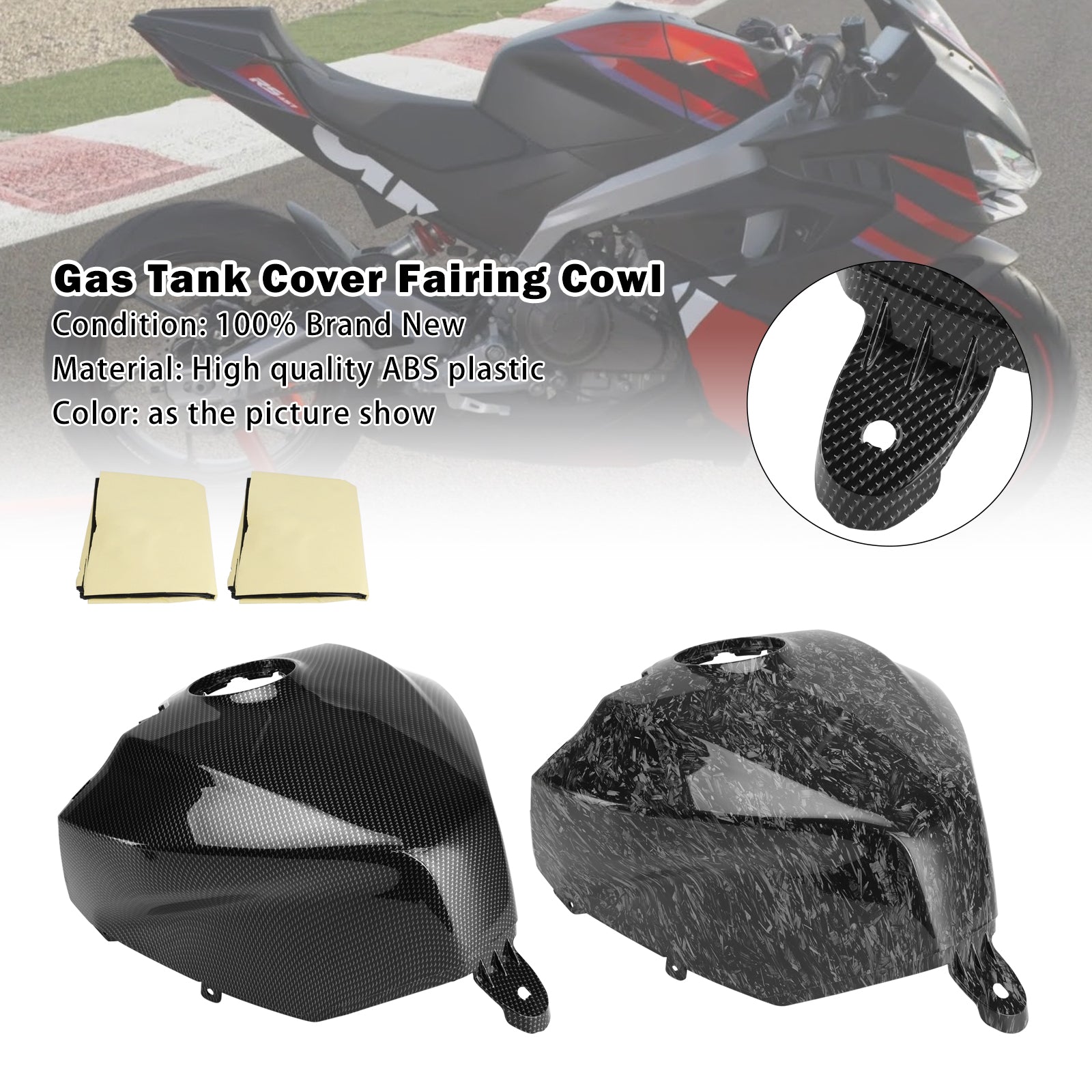 2024-2025 Aprilia RS457 RS 457 Gas Tank Cover Trim Fairing Cowl