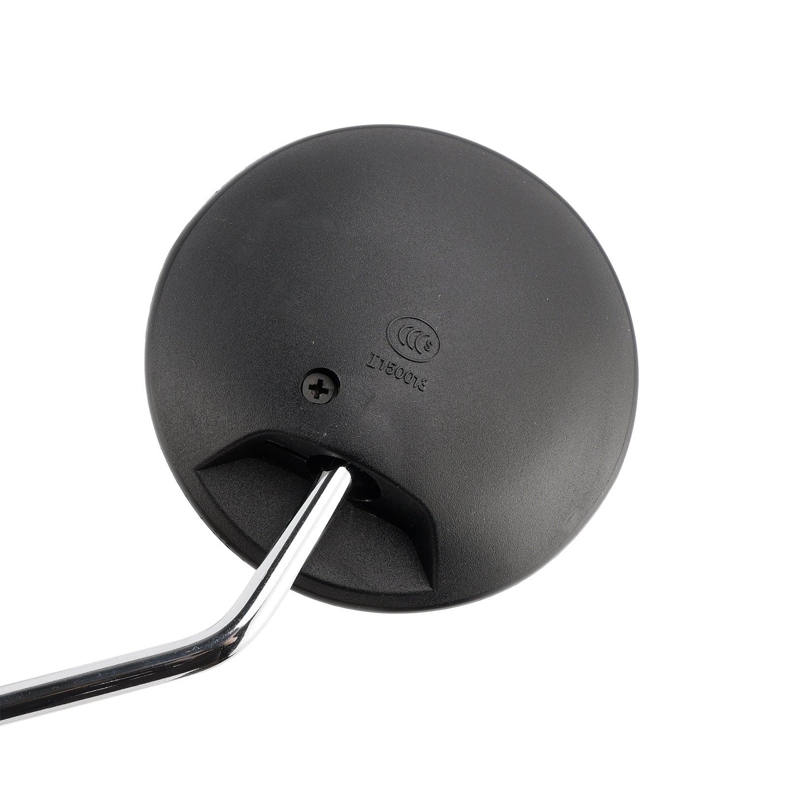 Round Black with Chrome Arm Mirror 8mm For Honda NA/NC/NN/NQ/NX/PA/SE/TG50 C70