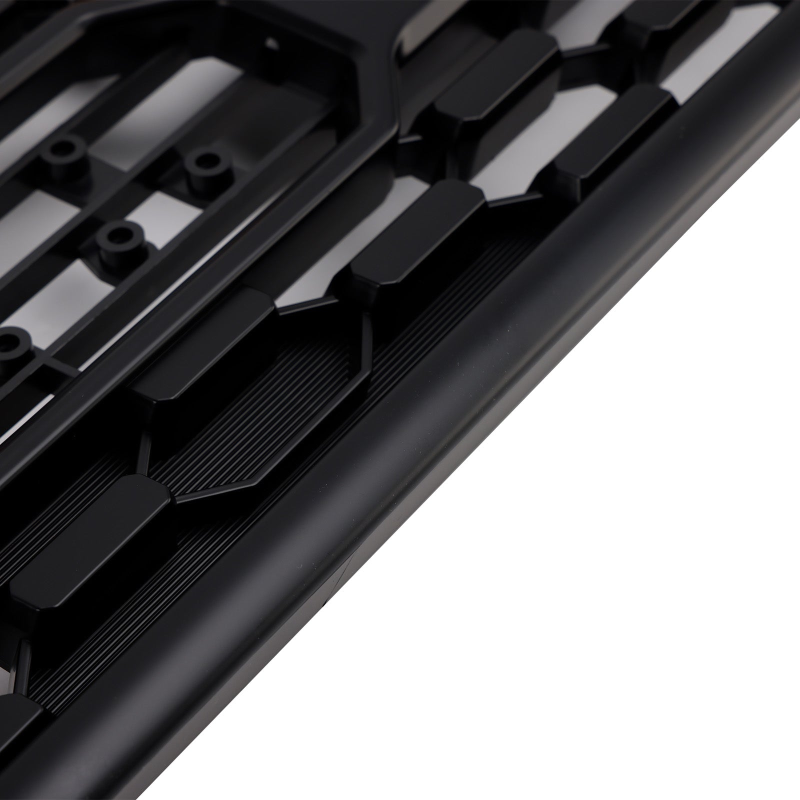 Matte Black Front Bumper Grill Grille Fit Toyota Tundra 2000-2002 W/LED