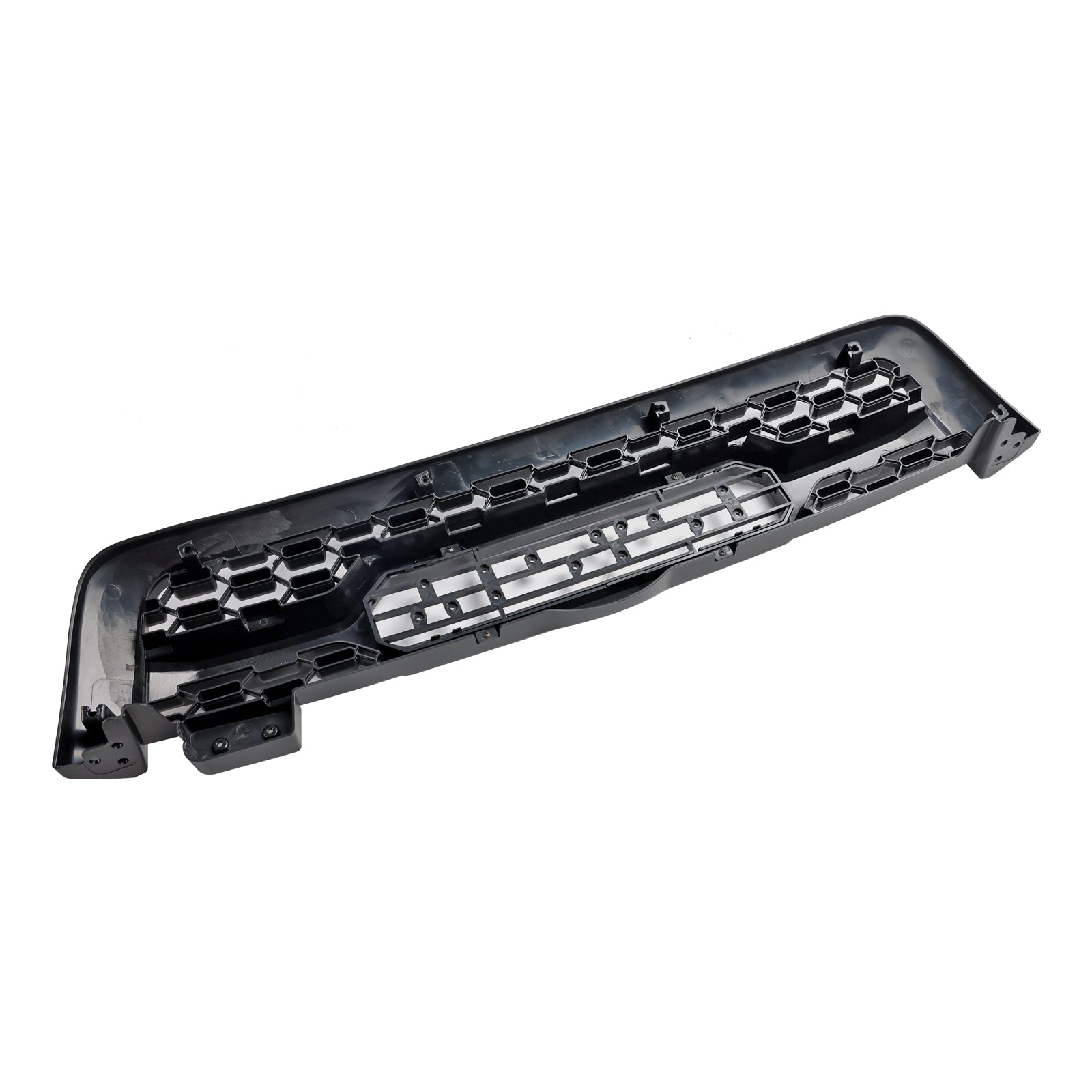 Matte Black Front Bumper Grill Grille Fit Toyota Sequoia 2005-2007 W/ Led Light