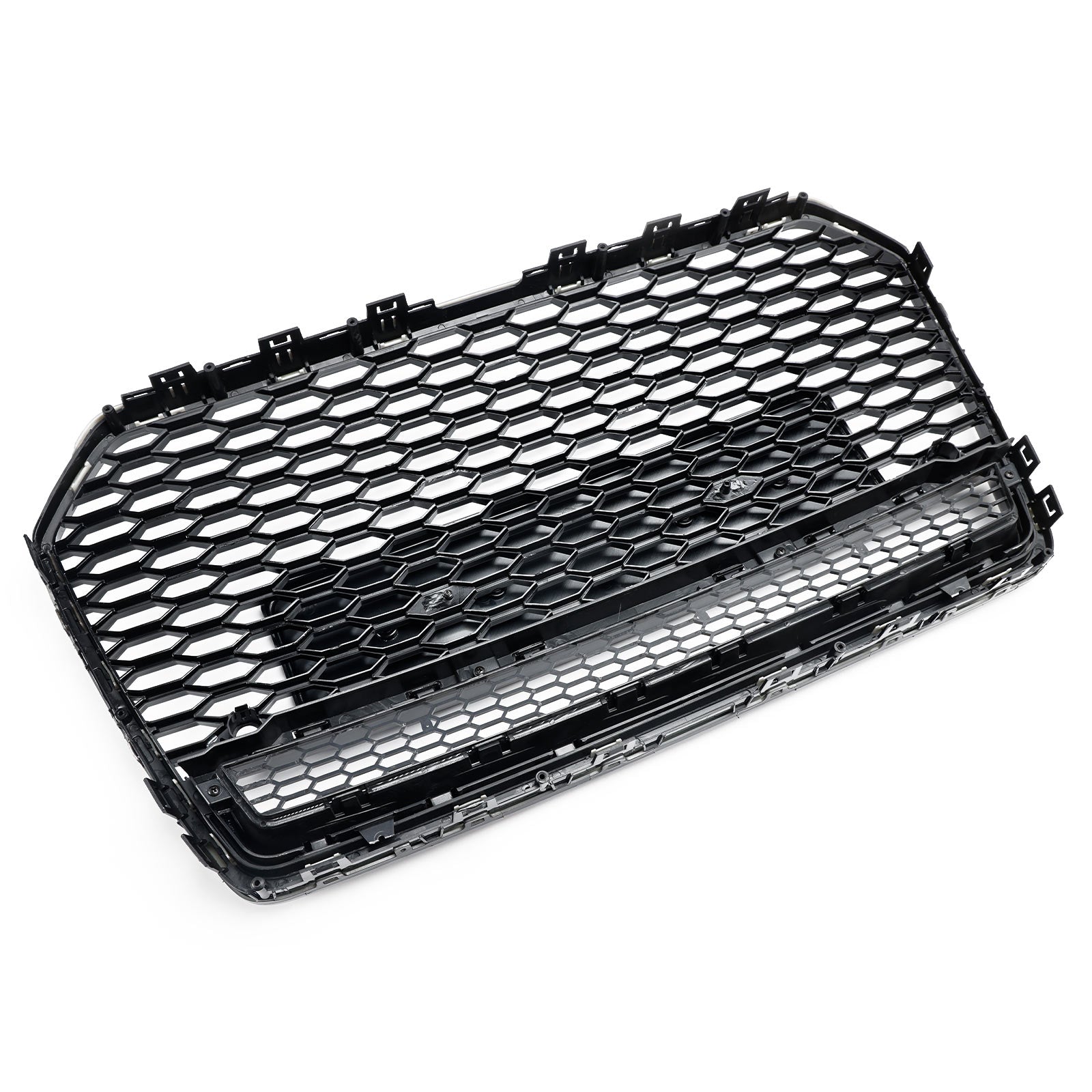 2016-2018 Audi A6 (C7) C7PA Facelift RS6 Style Honeycomb Mesh Front Grill Grille Black