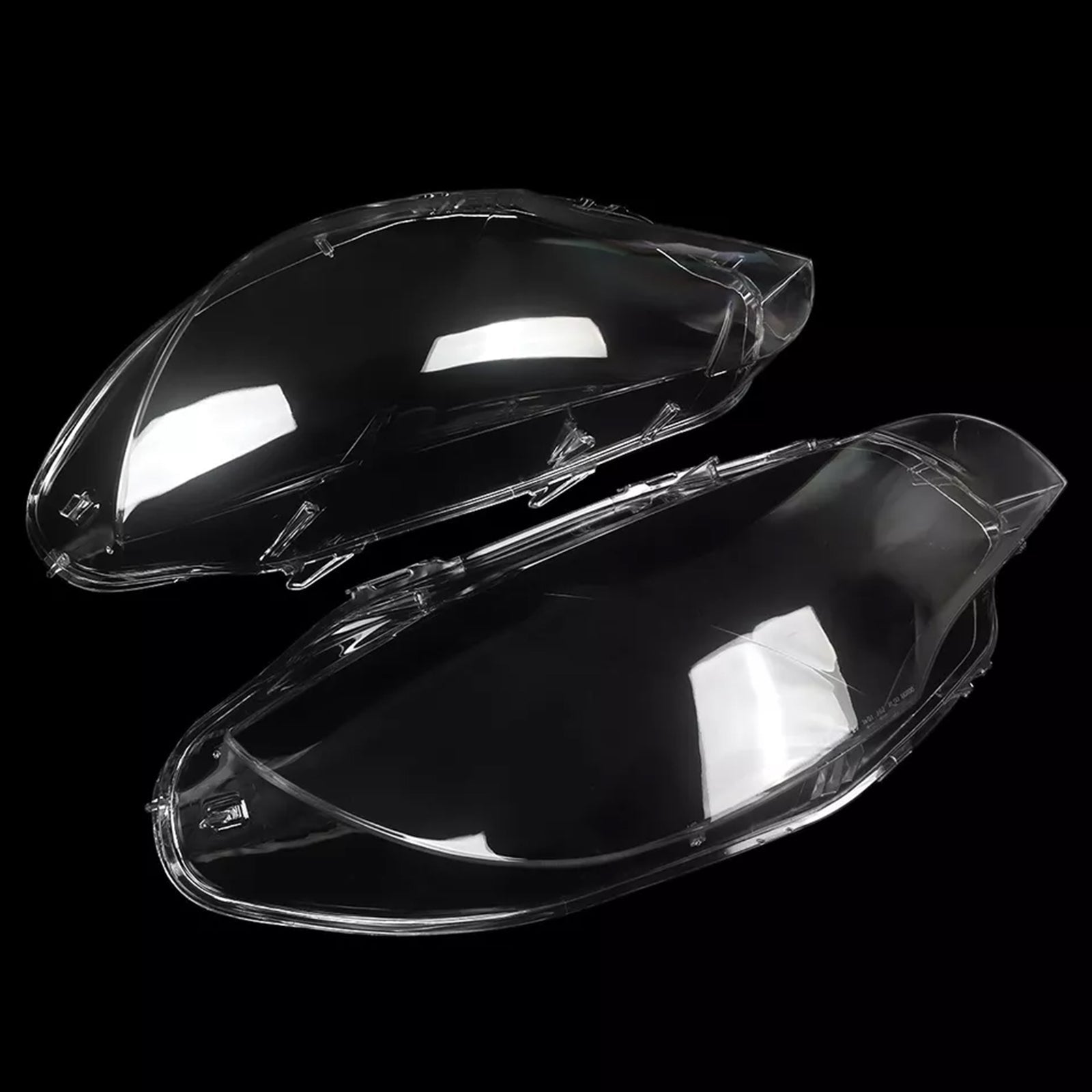 2008-2014 BMW E71 X6 2PCS Clear Headlight Lens Cover Headlamp Left+Right