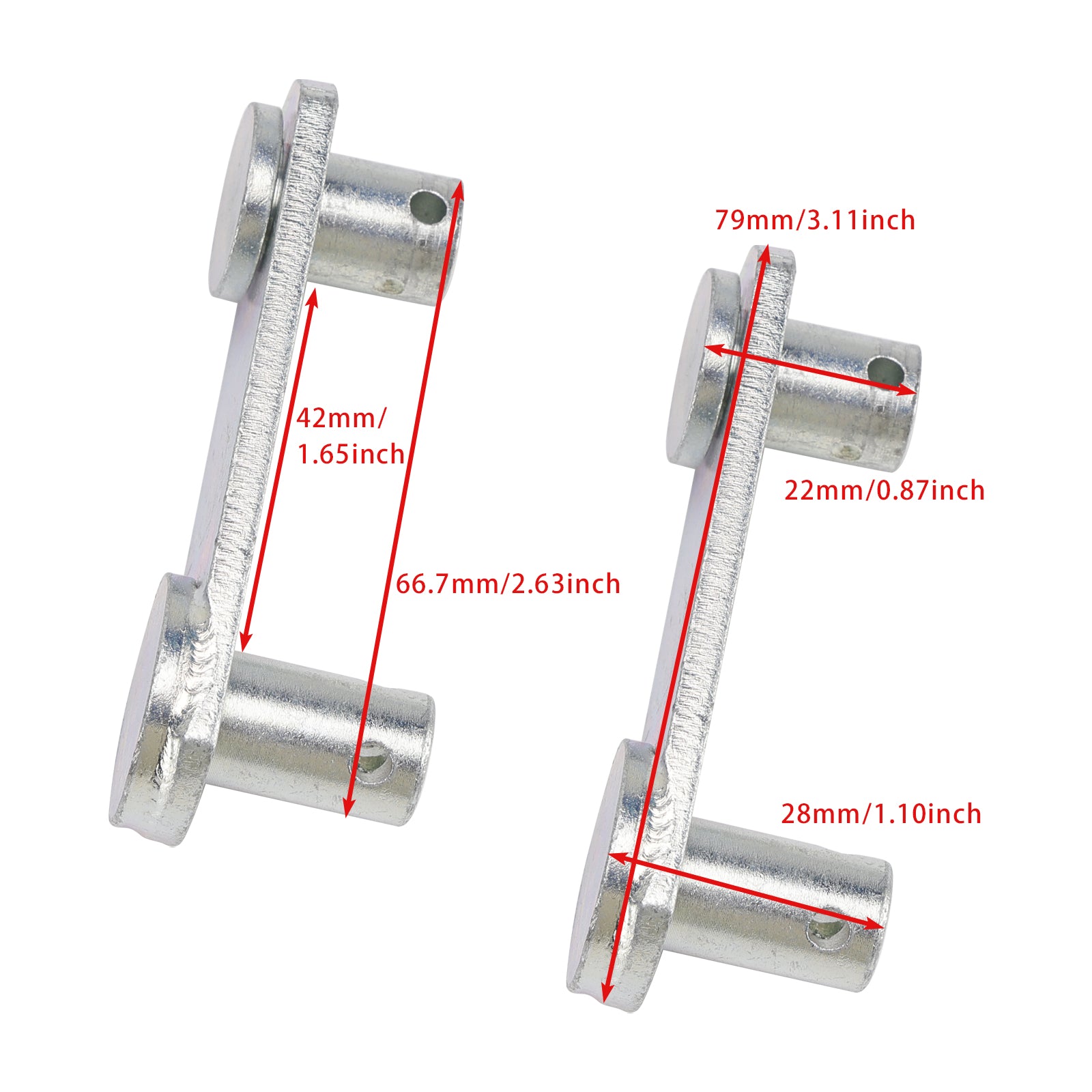 2PCS 63034 Fits For John Deere Snow Blade Attachment Lift Link GXH63034