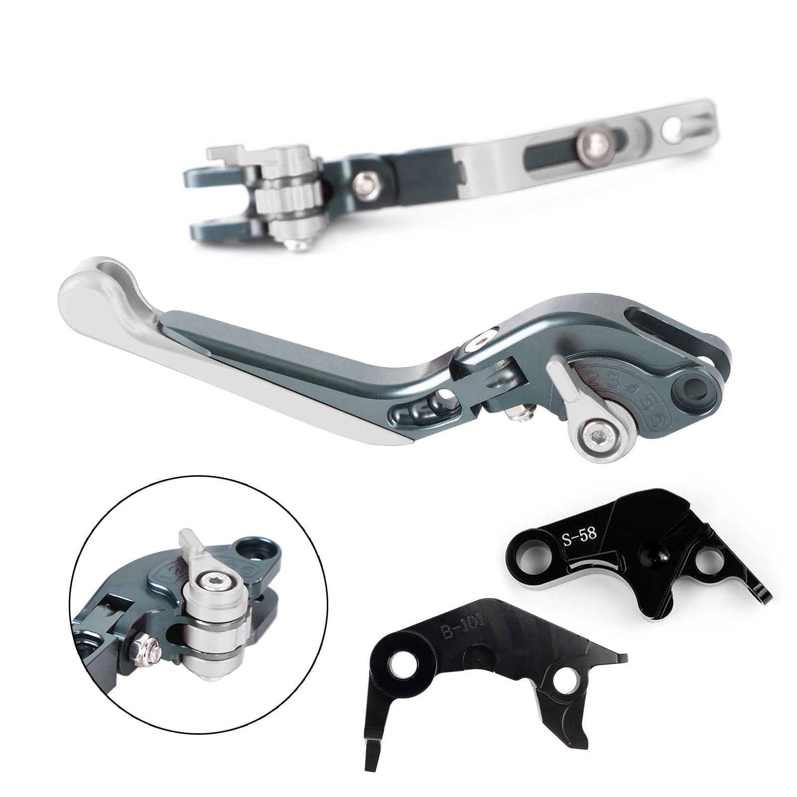 Adjustable Clutch Brake Lever fit for YAMAHA YZF R7 MT-10/SP FZ-10/SP 2022-23