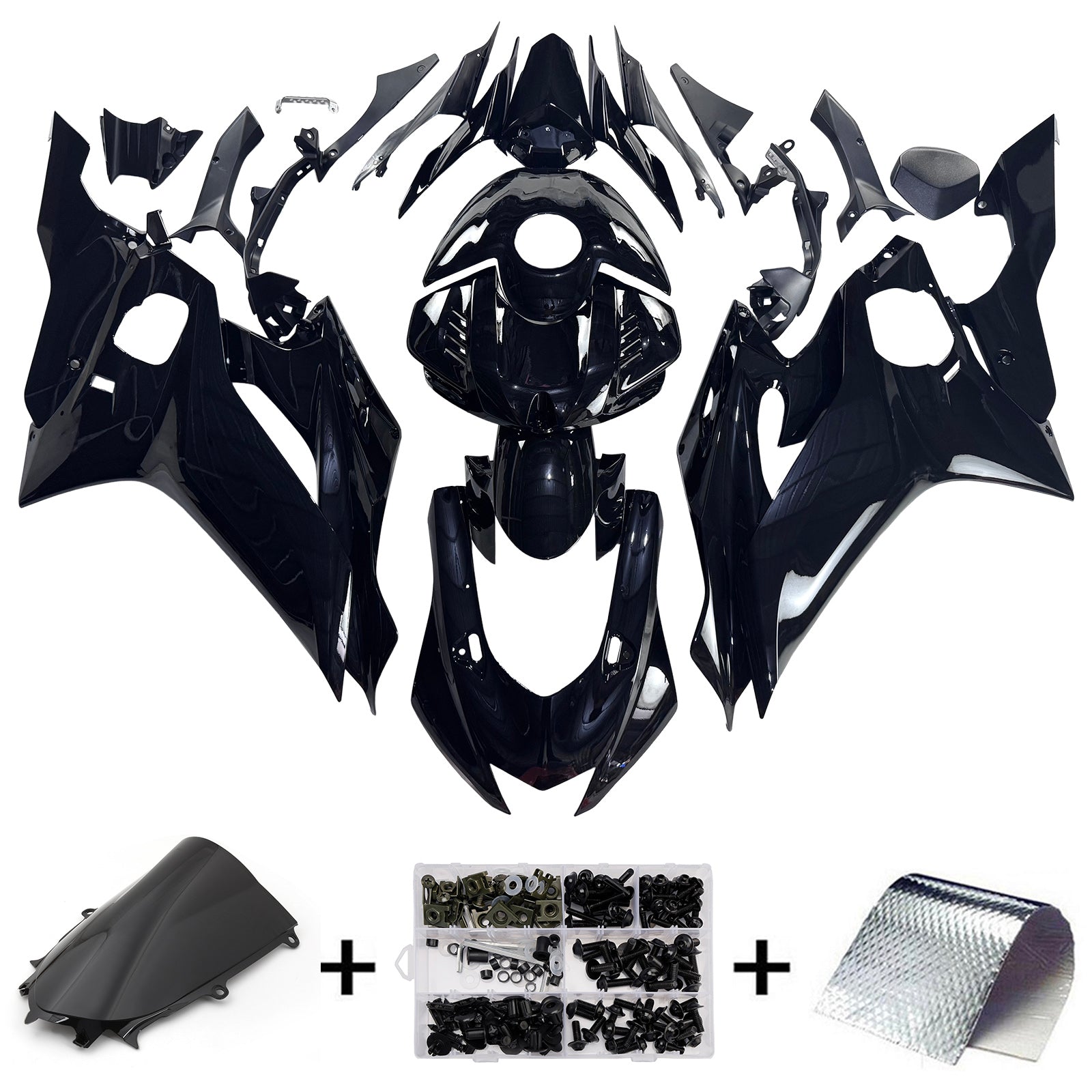 Injection Fairing Kit Bodywork Plastic ABS fit For Yamaha YZF-R6 2017-2023