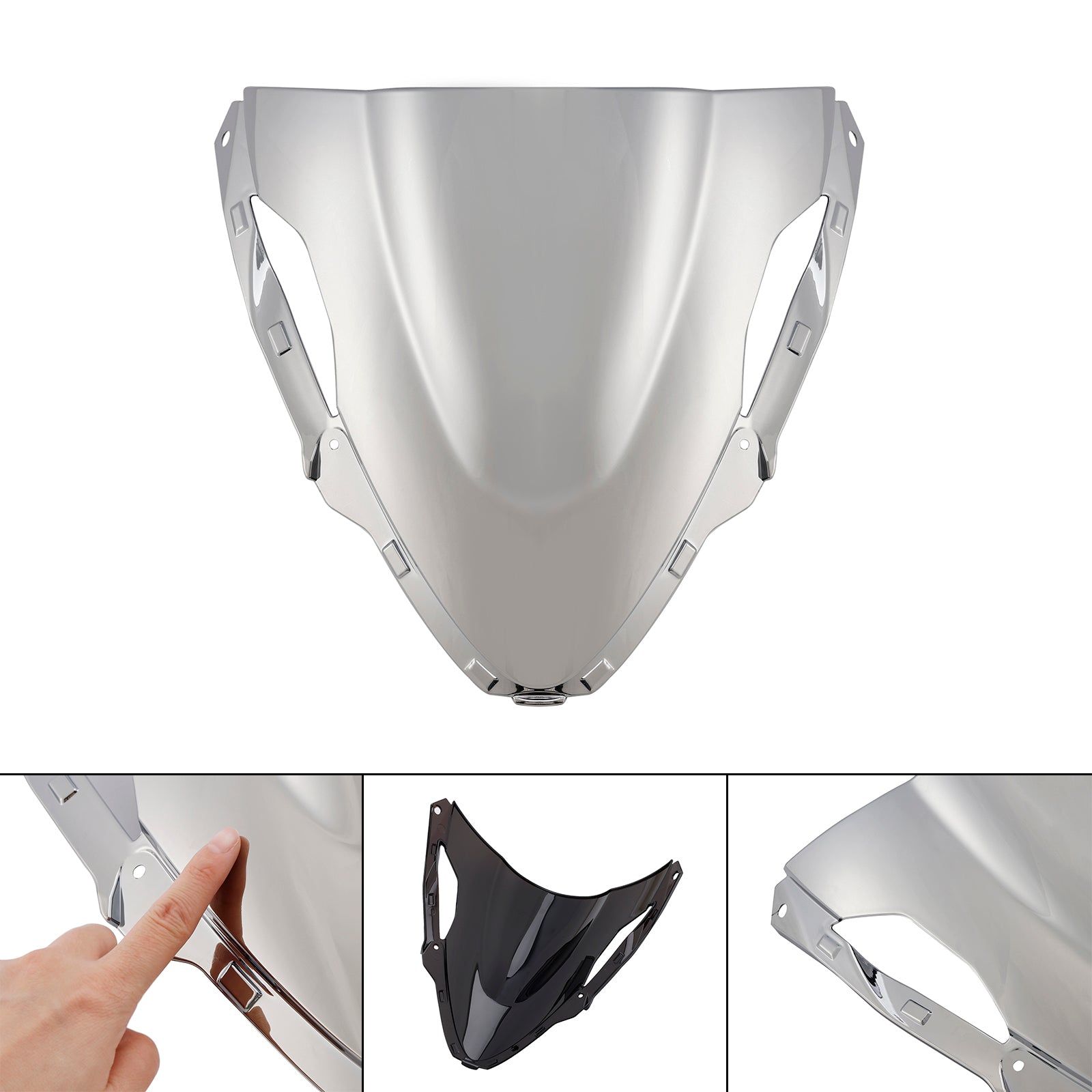 Windshield Windscreen for Kawasaki ZX6R 636 2024-2025