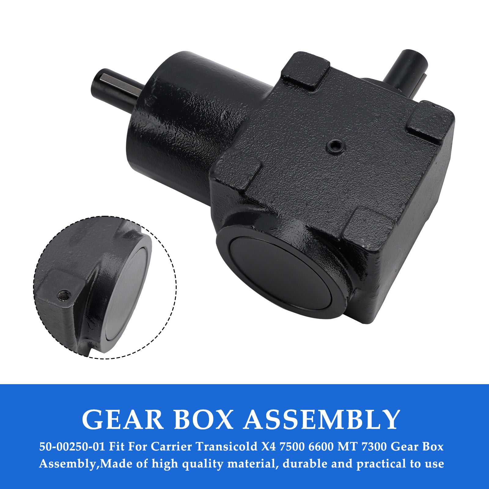 50-00250-01 Fit For Carrier Transicold X4 7500 6600 MT 7300 Gear Box Assembly