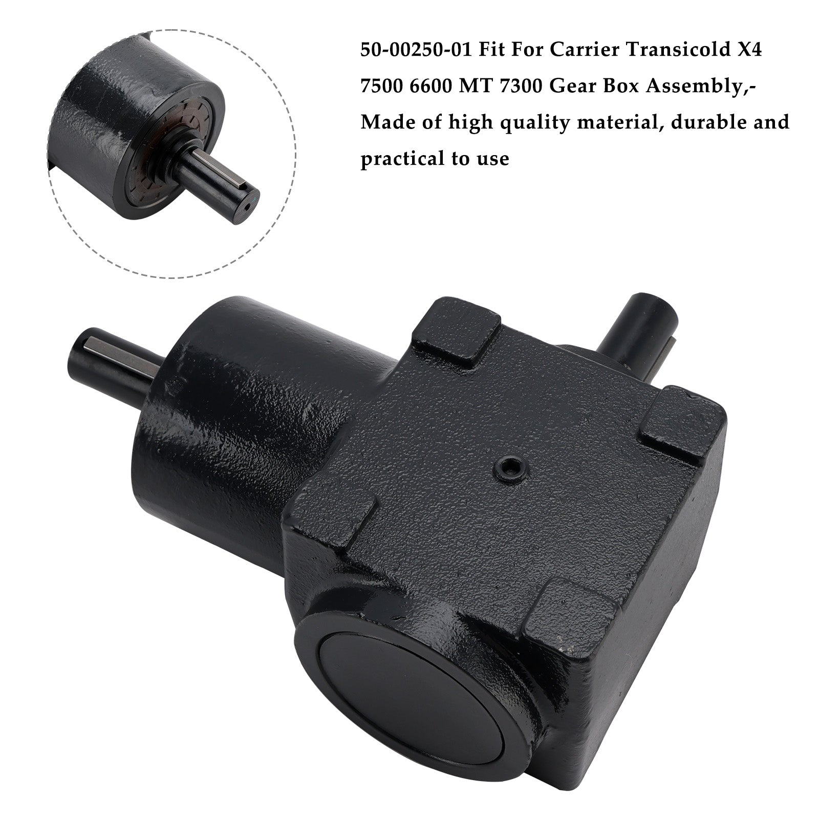 50-00250-01 Fit For Carrier Transicold X4 7500 6600 MT 7300 Gear Box Assembly