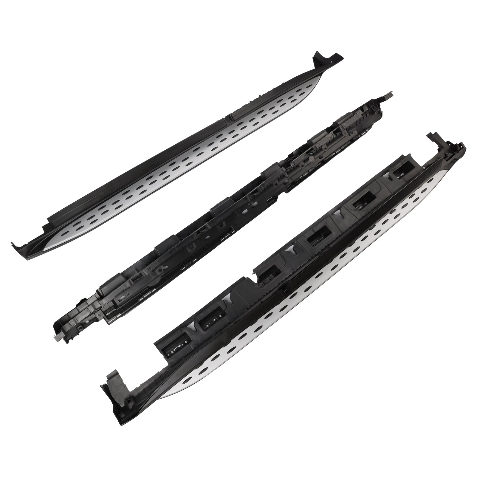 Aluminum Running Board Side Step Bar For Mercedes-Benz GL450 GLS X166 2013-2019