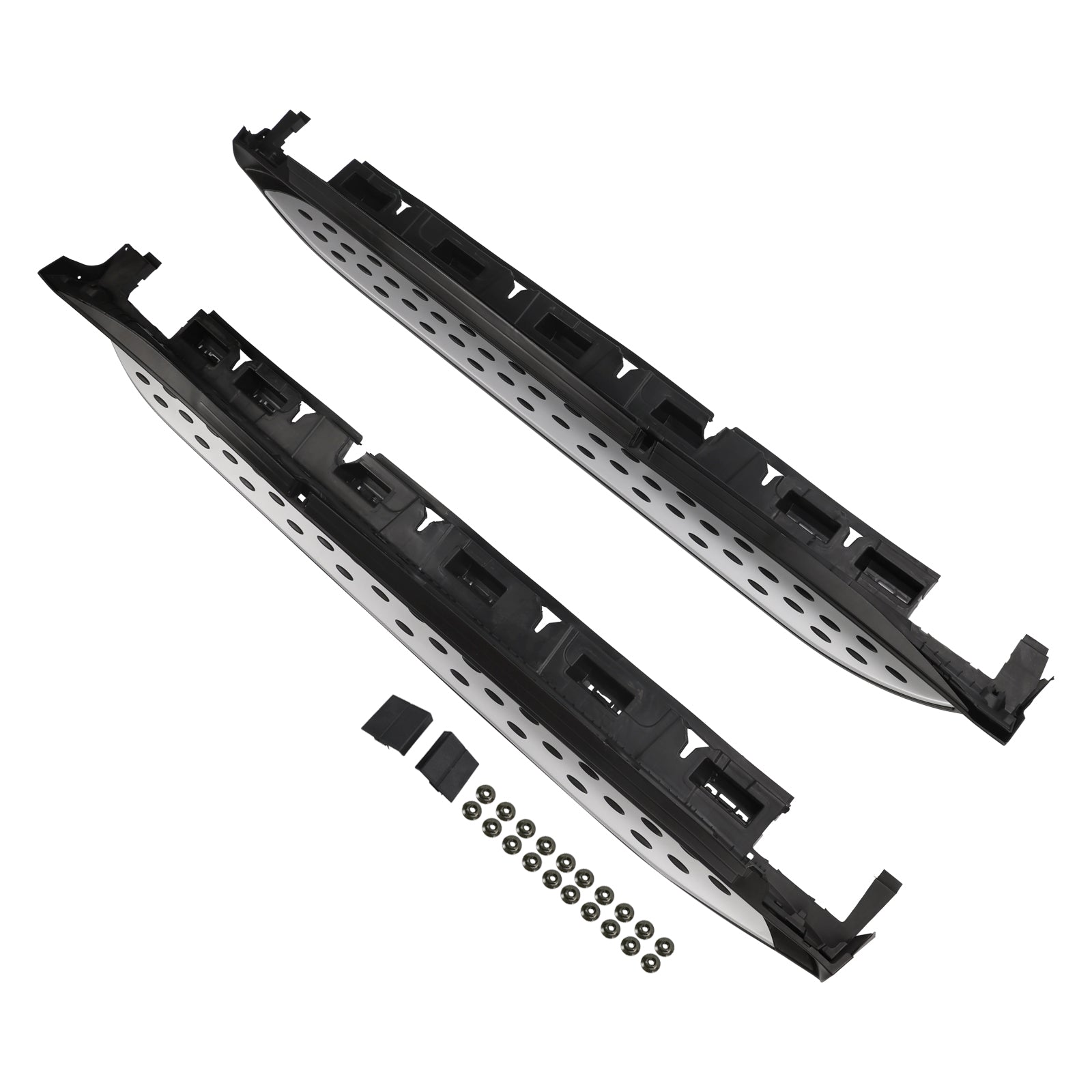 Aluminum Running Board Side Step Bar For Mercedes-Benz GL450 GLS X166 2013-2019
