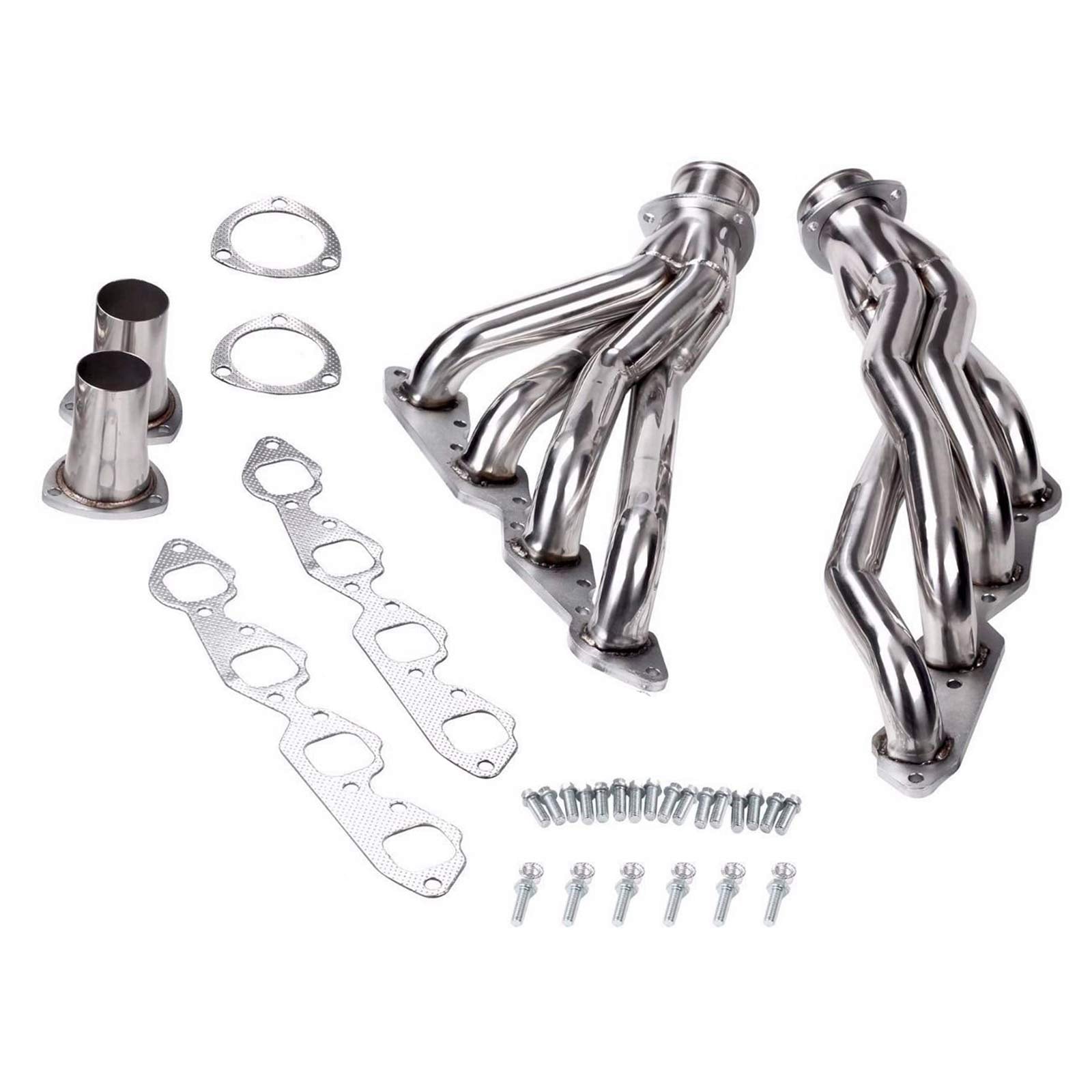 Short Tube Exhaust Header Manifold fit Chevrolet 396 402 427 454 1965-1972