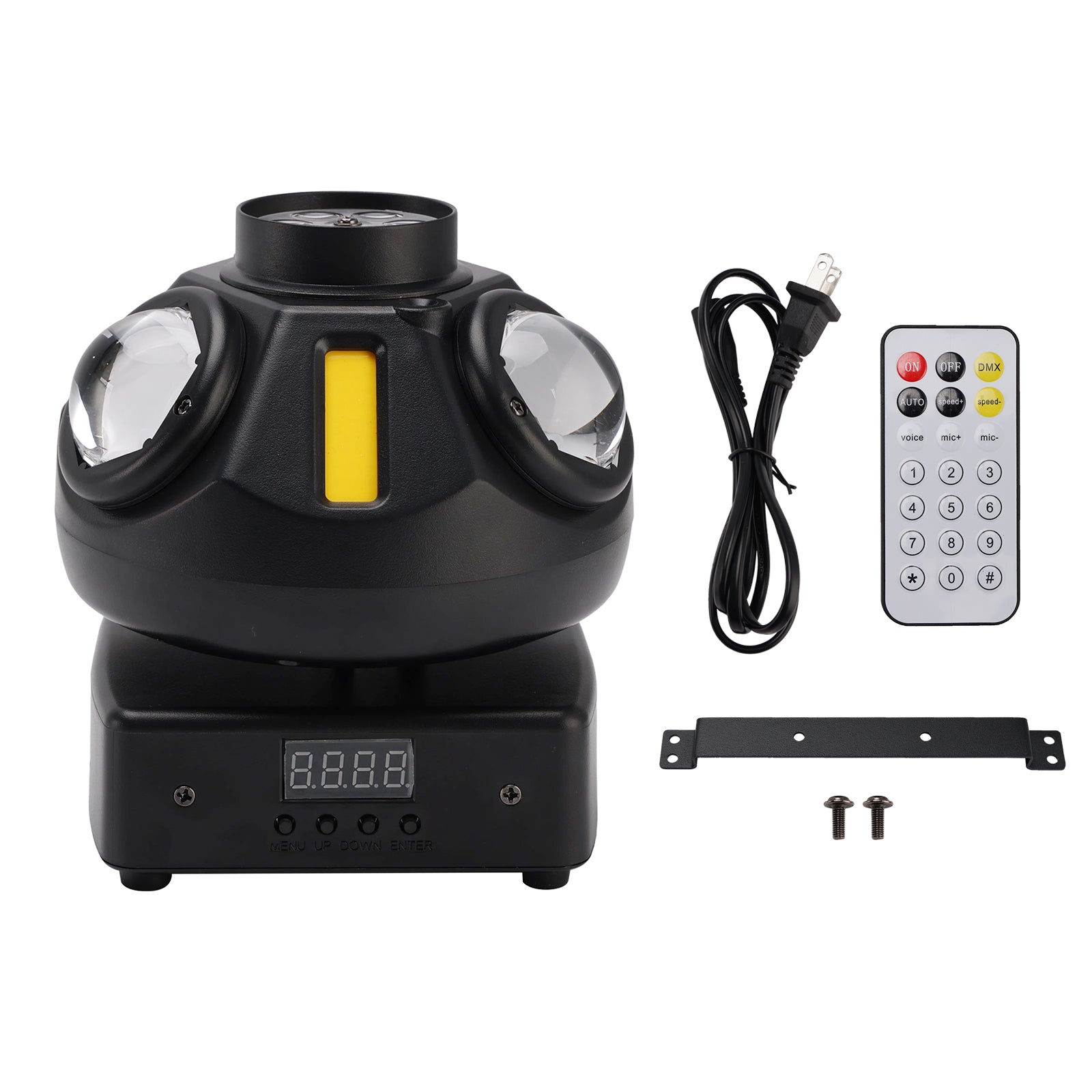 3 Head Magic Ball Beam 360 Degree Rotating DMX Moving head Light House Party