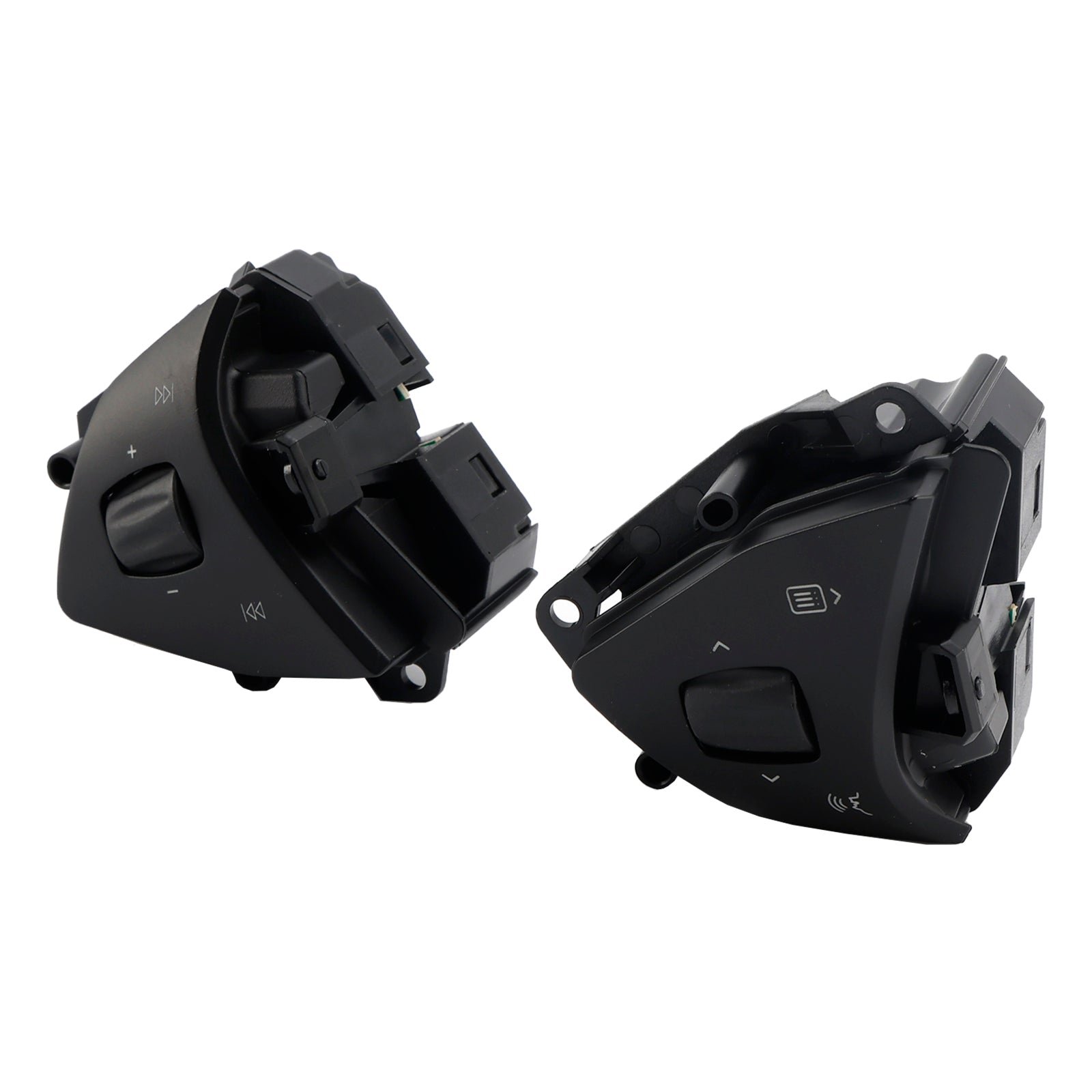 Left+Right Steering Wheel Audio Voice Control Button For Tesla Model S X 16-20