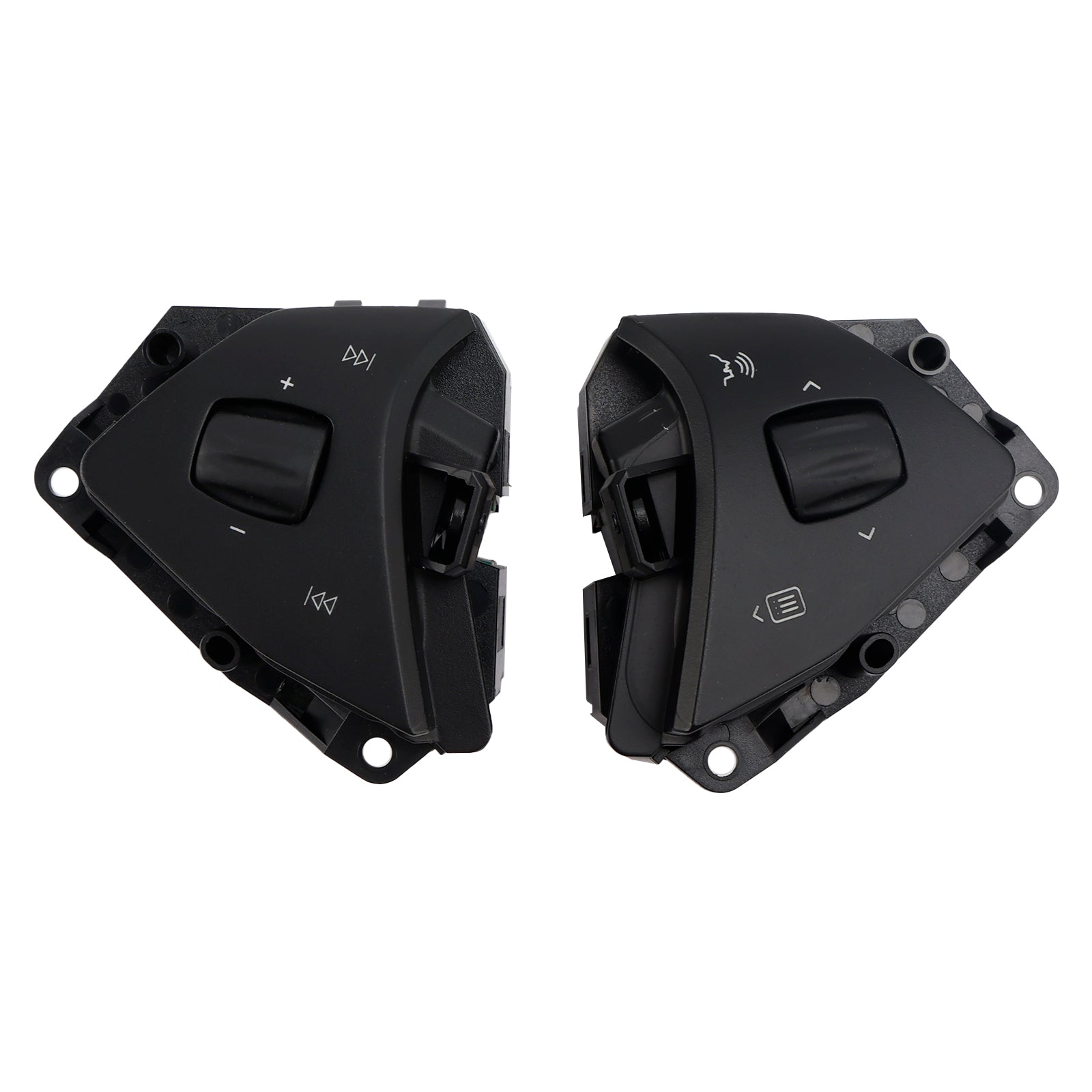 Left+Right Steering Wheel Audio Voice Control Button For Tesla Model S X 16-20