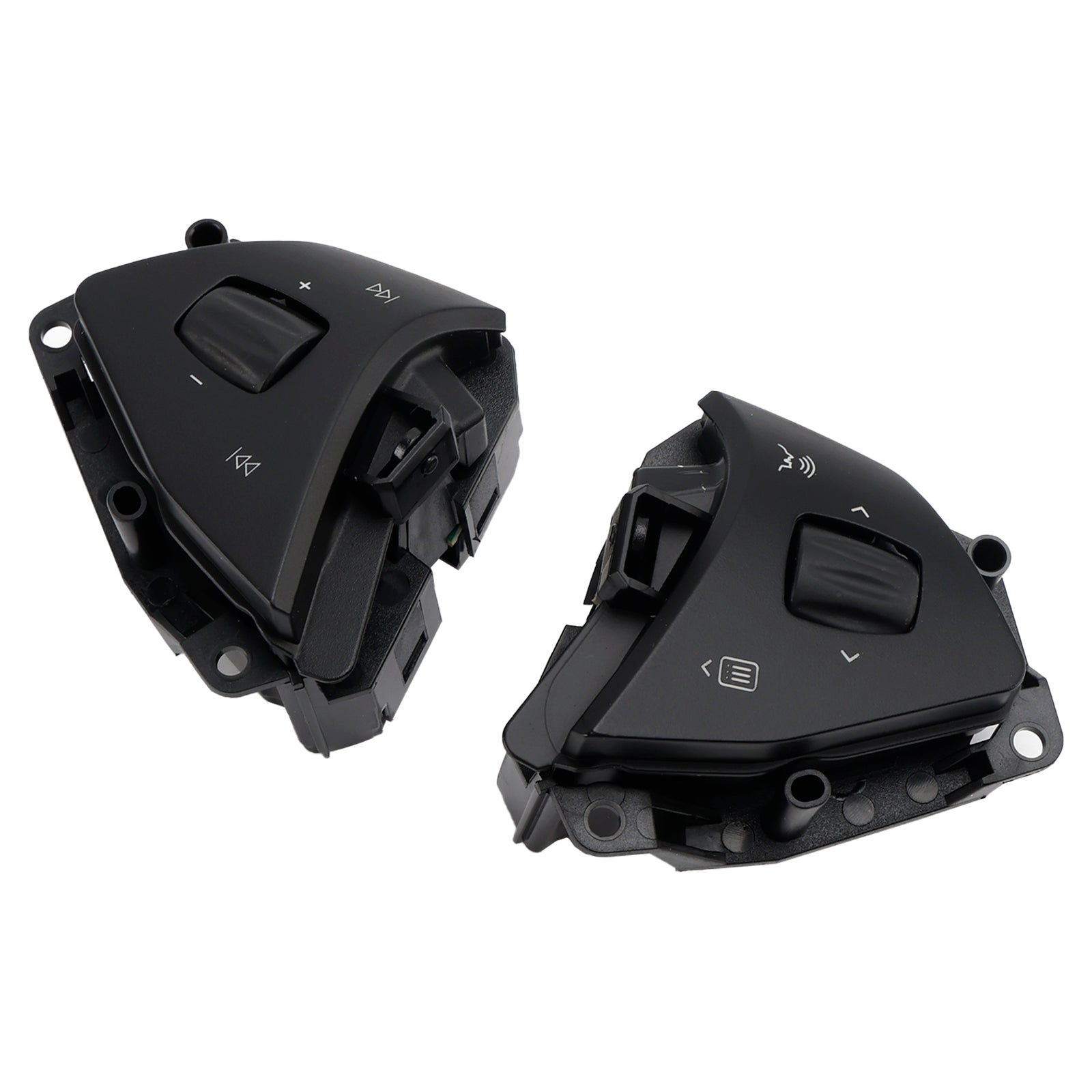 Left+Right Steering Wheel Audio Voice Control Button For Tesla Model S X 16-20