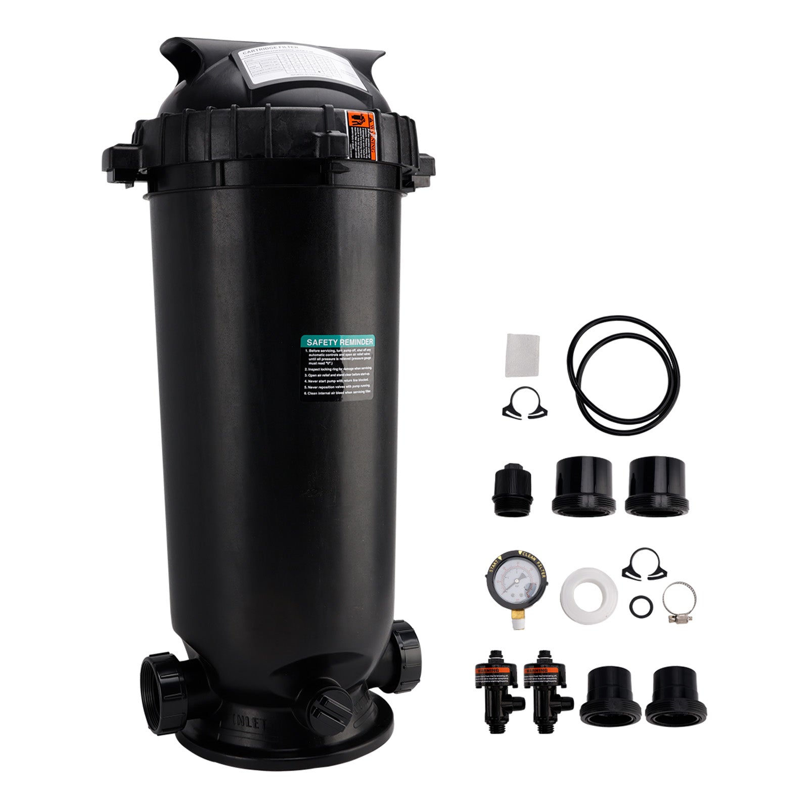 W3C17502 Pool Cartridge Filter Assembly 175 Sq.Ft For Hayward StarClear Plus